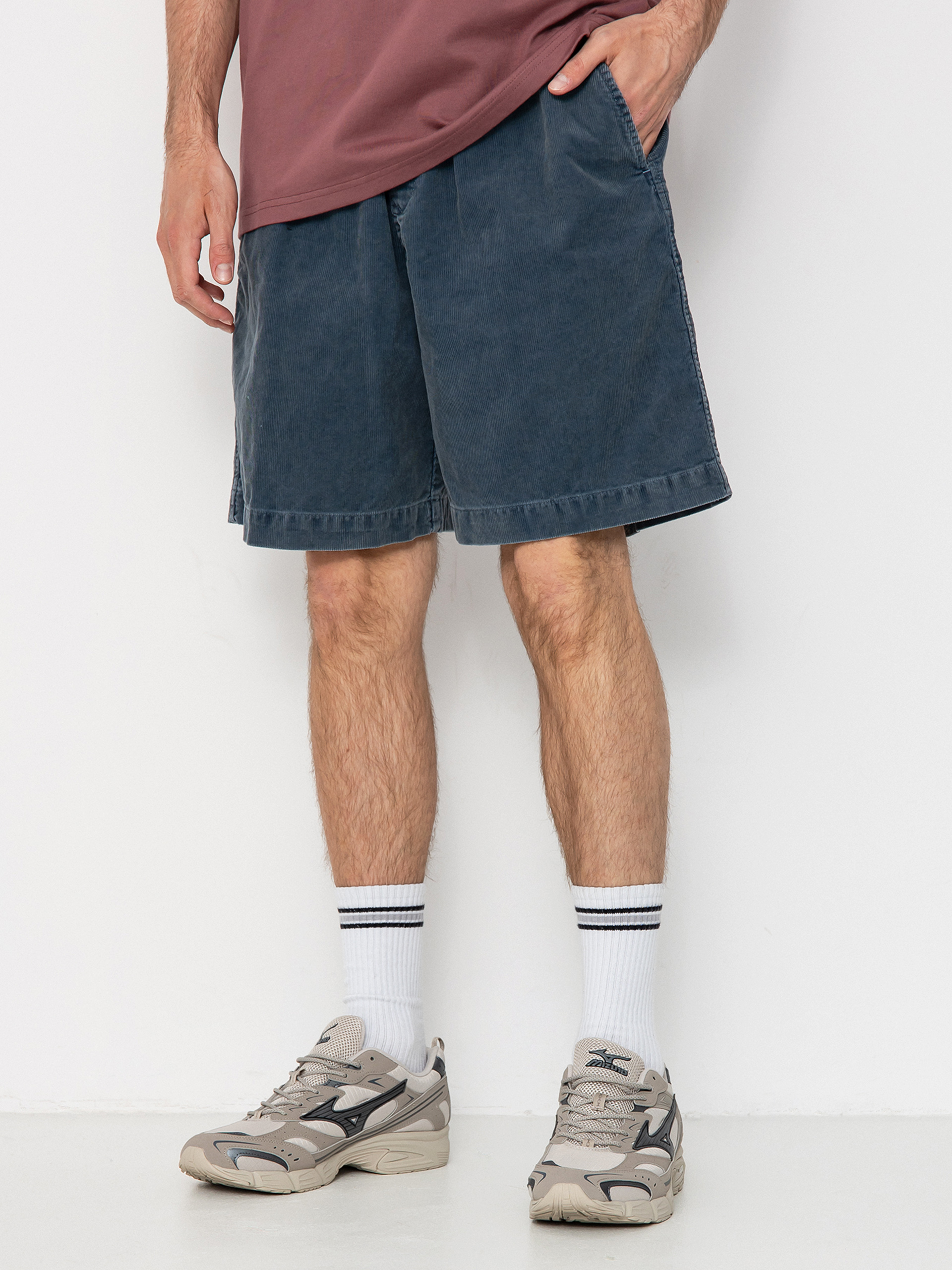 Szorty Carhartt WIP Reynold (dusky blue)