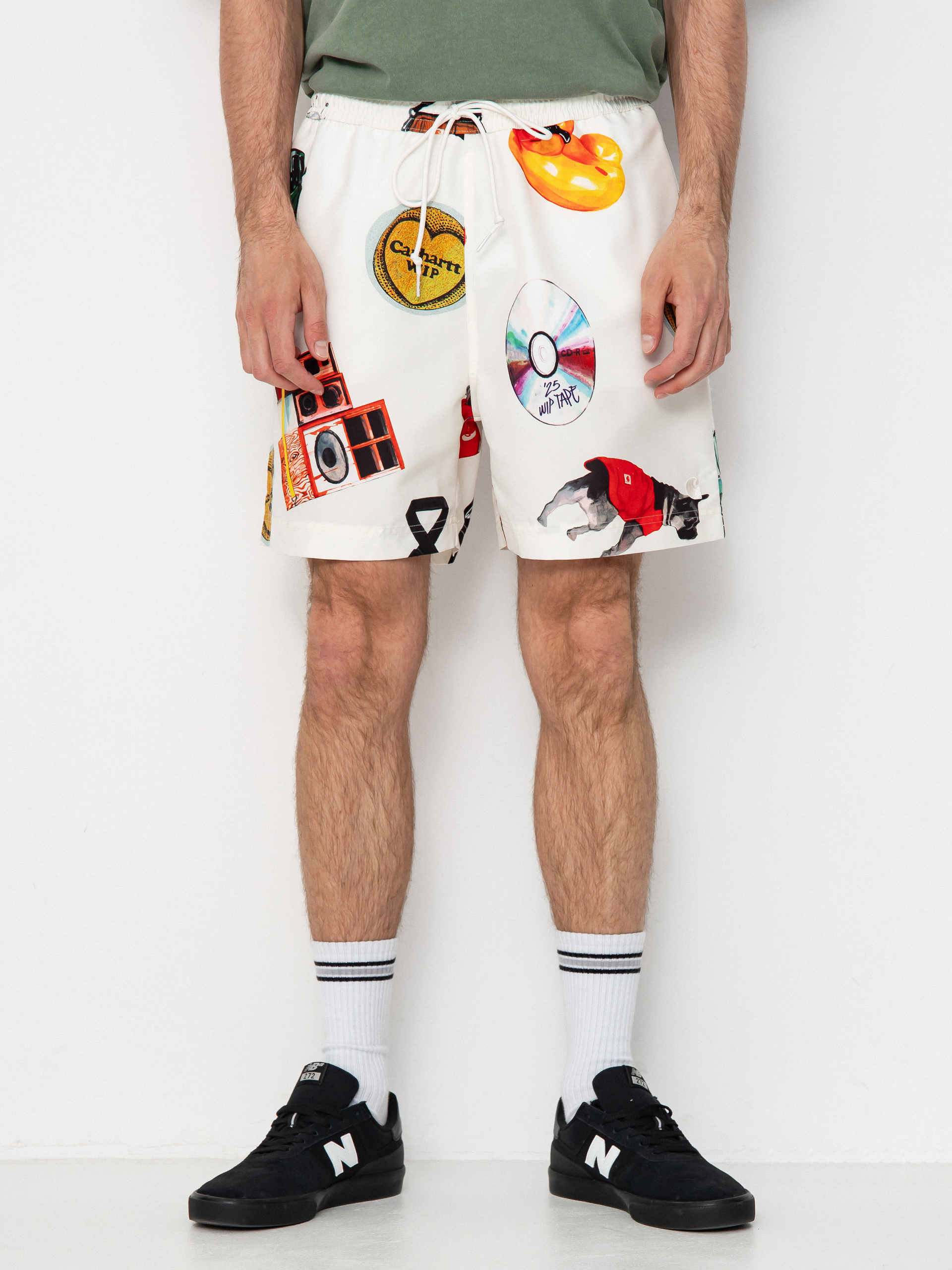 Szorty Carhartt WIP Chase Swim (jacob rochester print/wax)