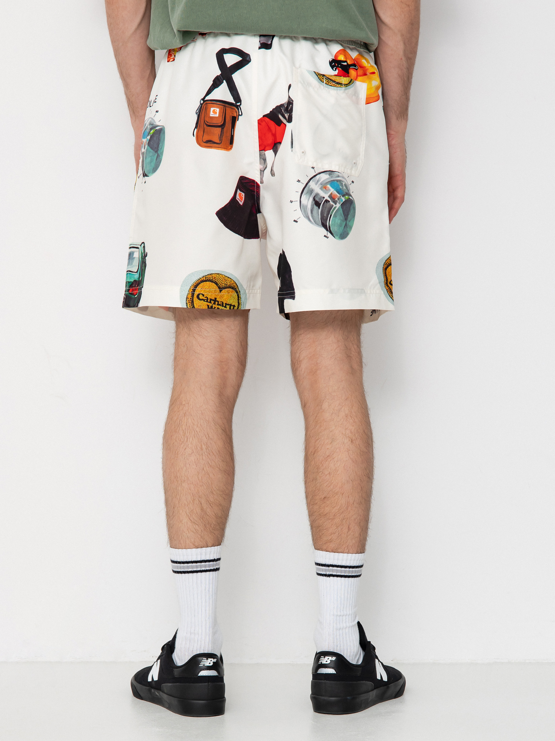 Szorty Carhartt WIP Chase Swim (jacob rochester print/wax)