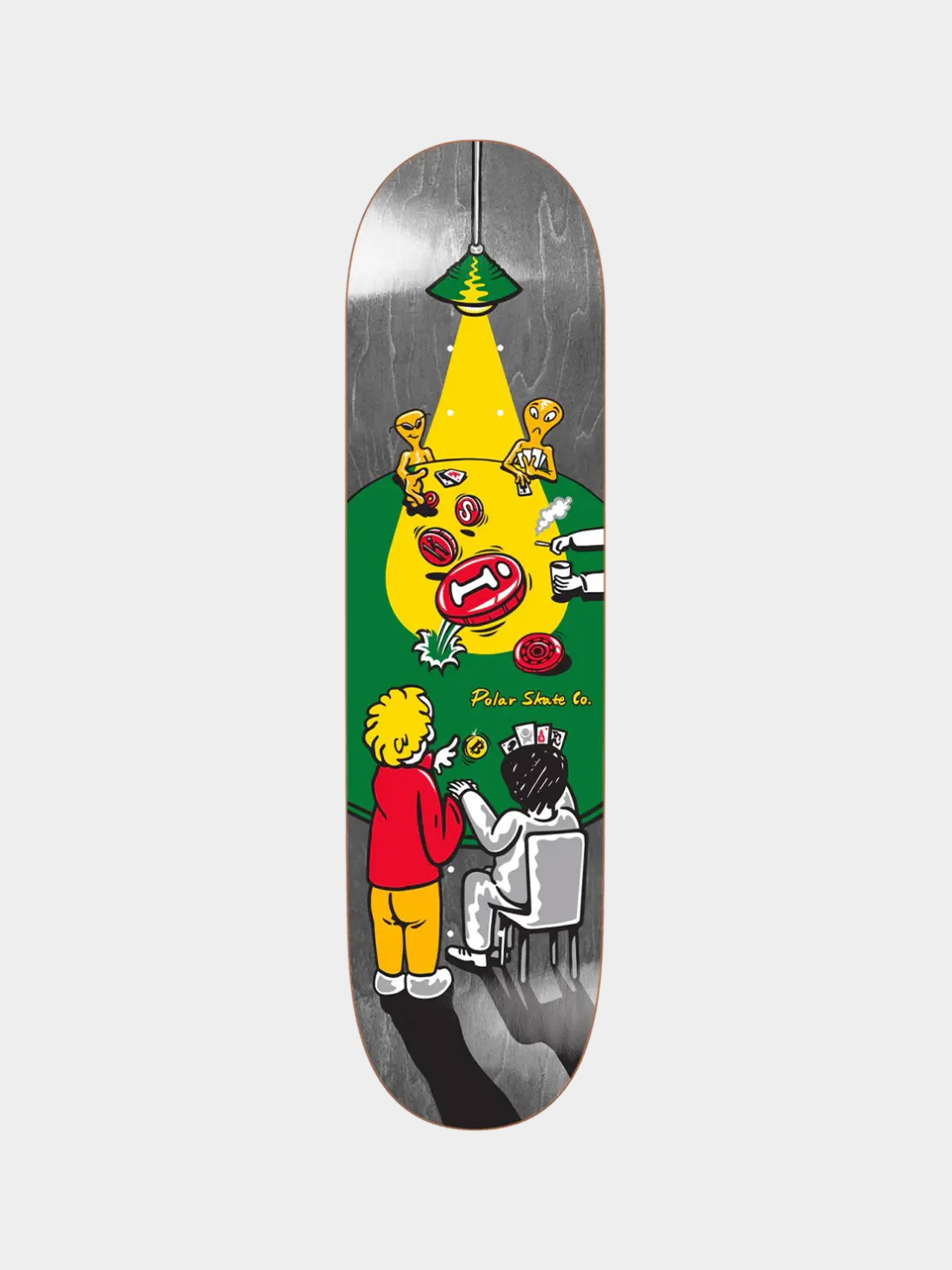 Deck Polar Skate Oskar Rozenberg Poker Face (black)