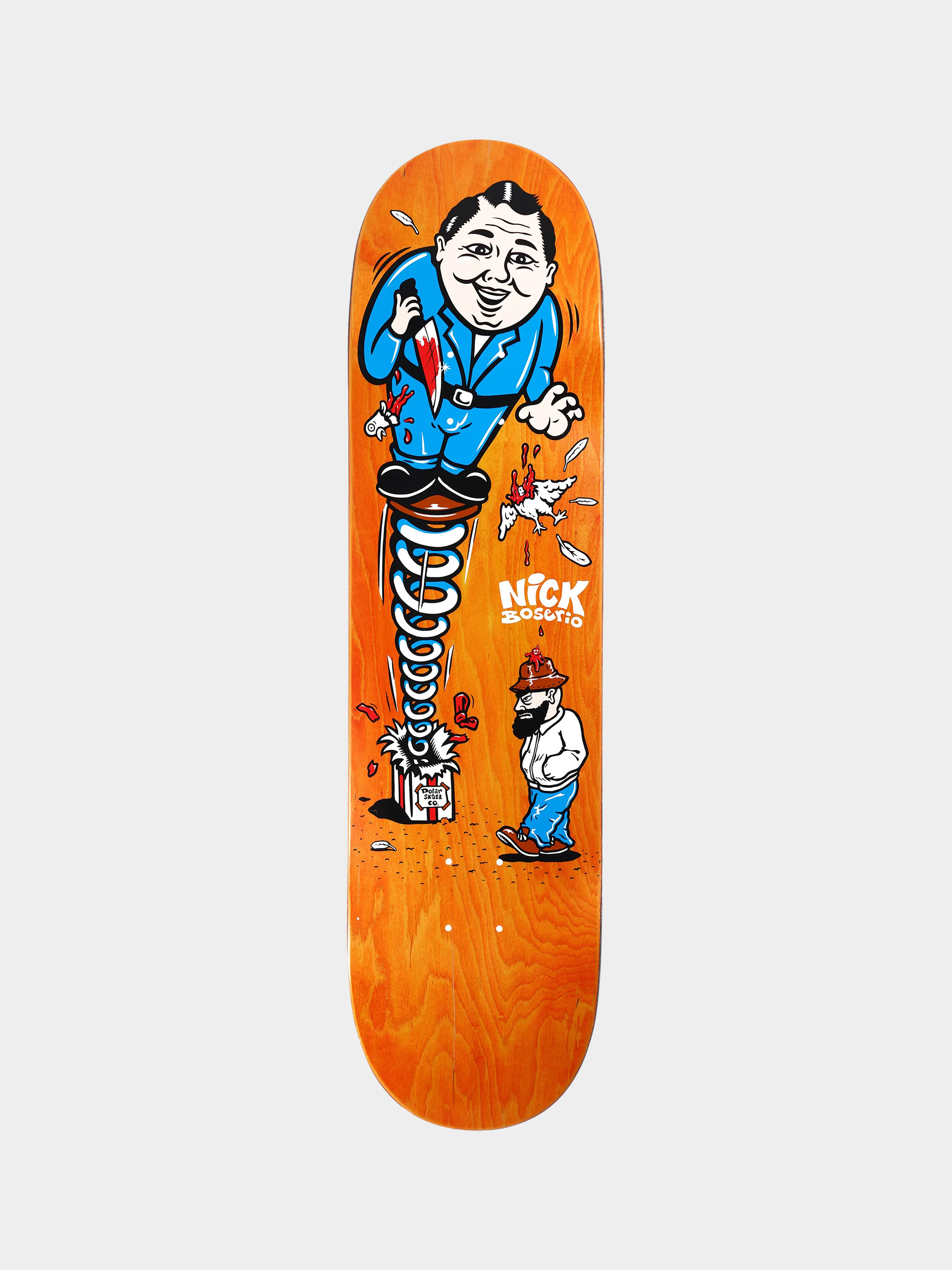 Deck Polar Skate Nick Boserio Surprise (orange)
