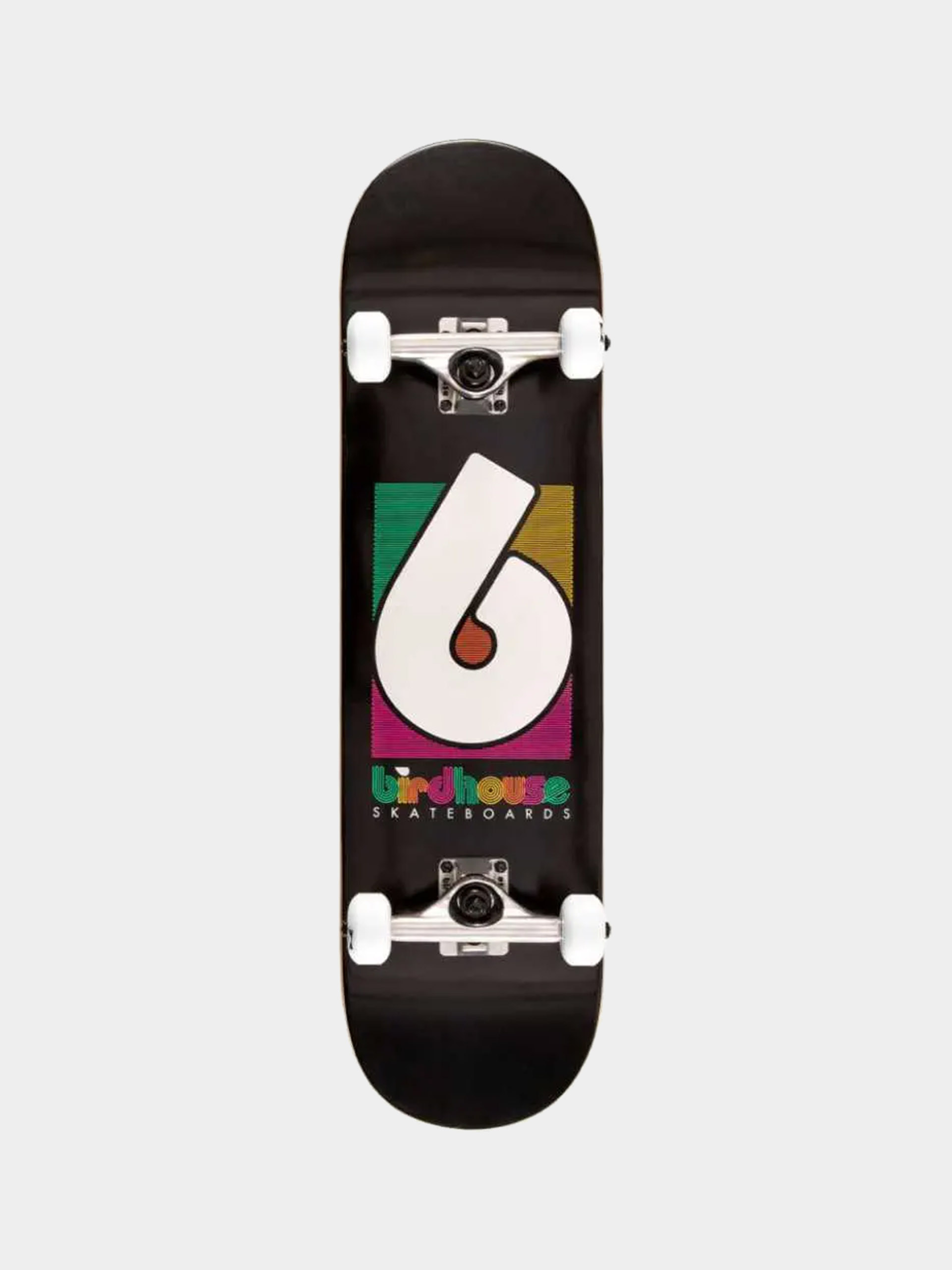 Deskorolka Birdhouse Neon B Logo (black)