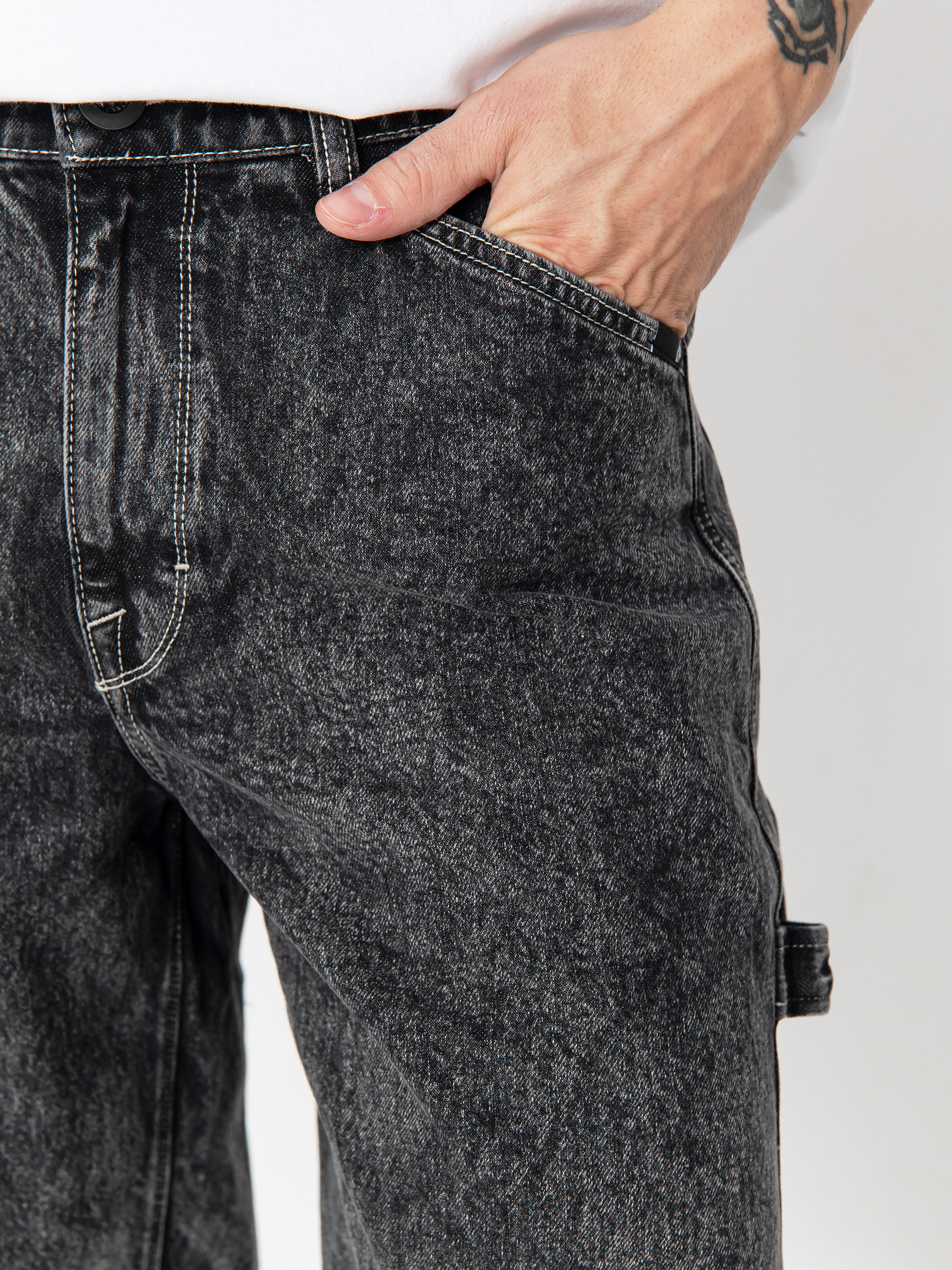 Szorty Volcom Labored Utility (light acid black)