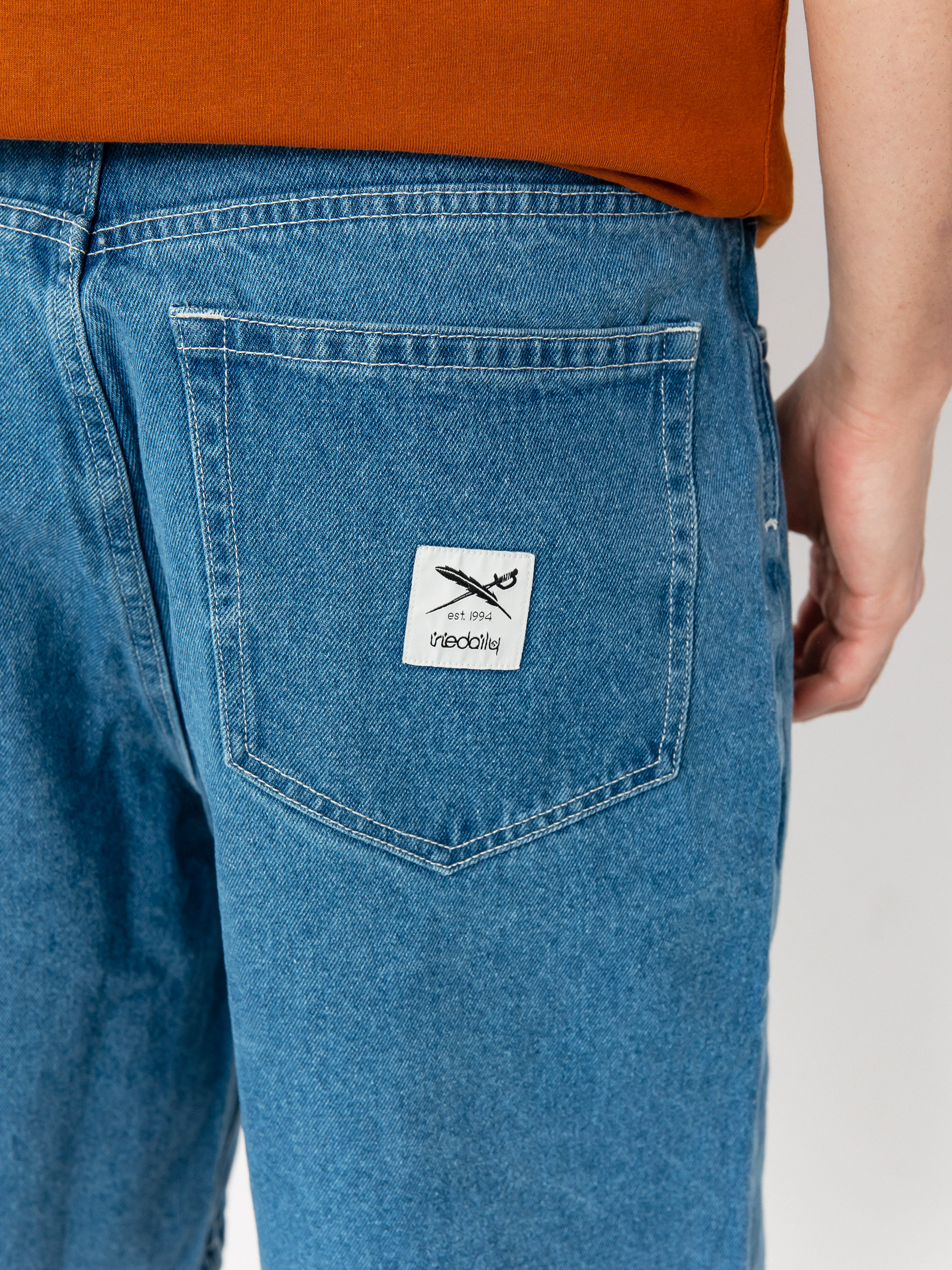 Szorty Iriedaily Nanolo (light blue d)