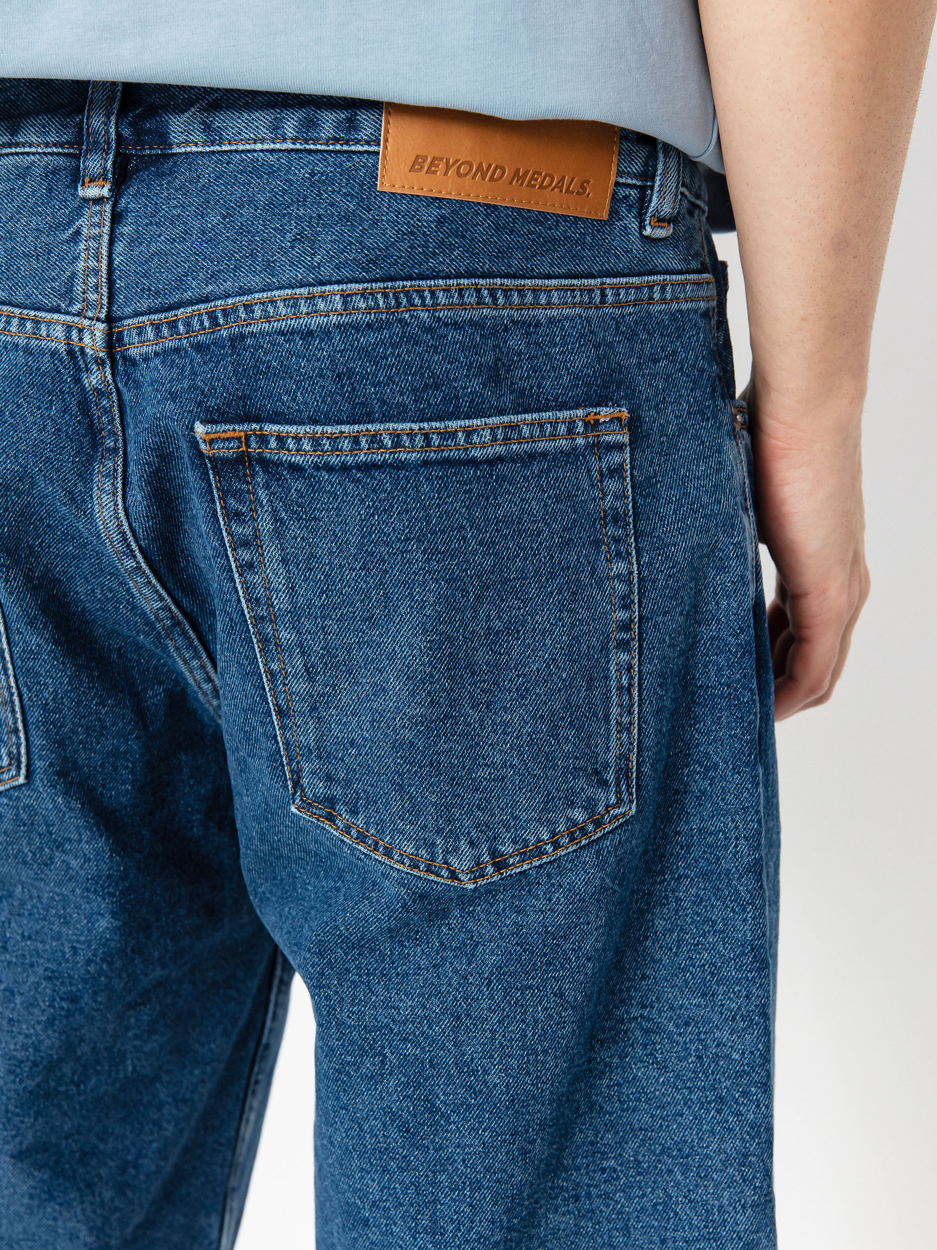 Szorty Beyond Medals Fortunato Jeans (blue)