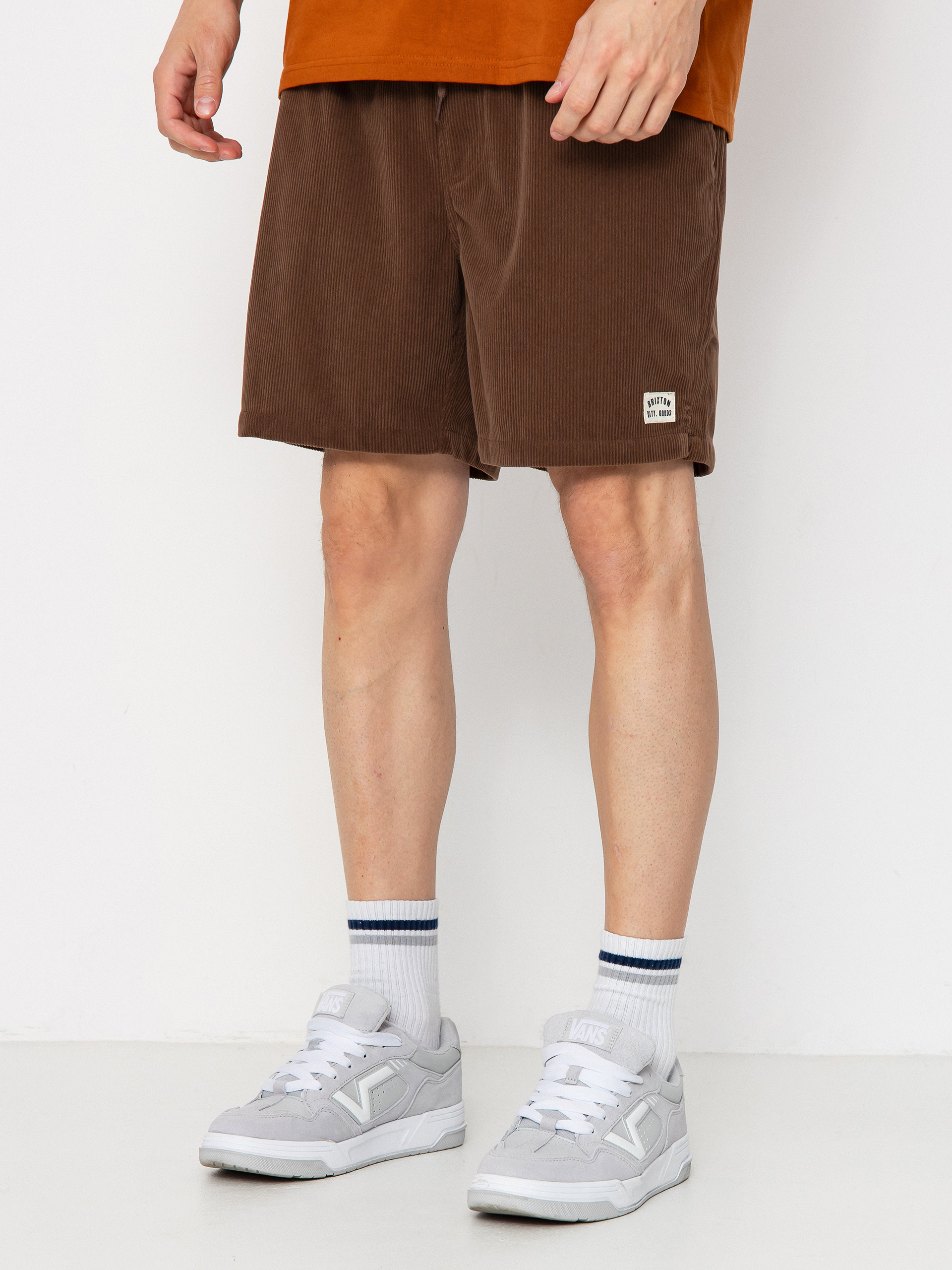 Szorty Brixton Everyday Corduroy (pinecone brown)