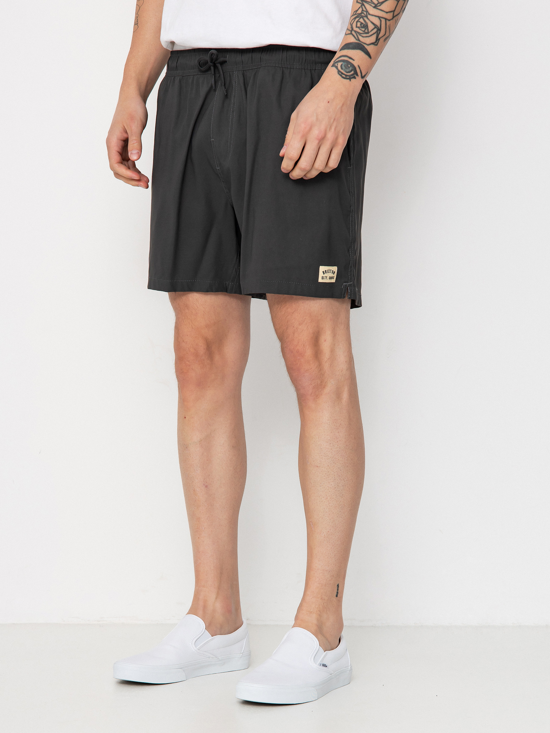 Szorty Brixton Everyday Hybrid 5 (washed black)