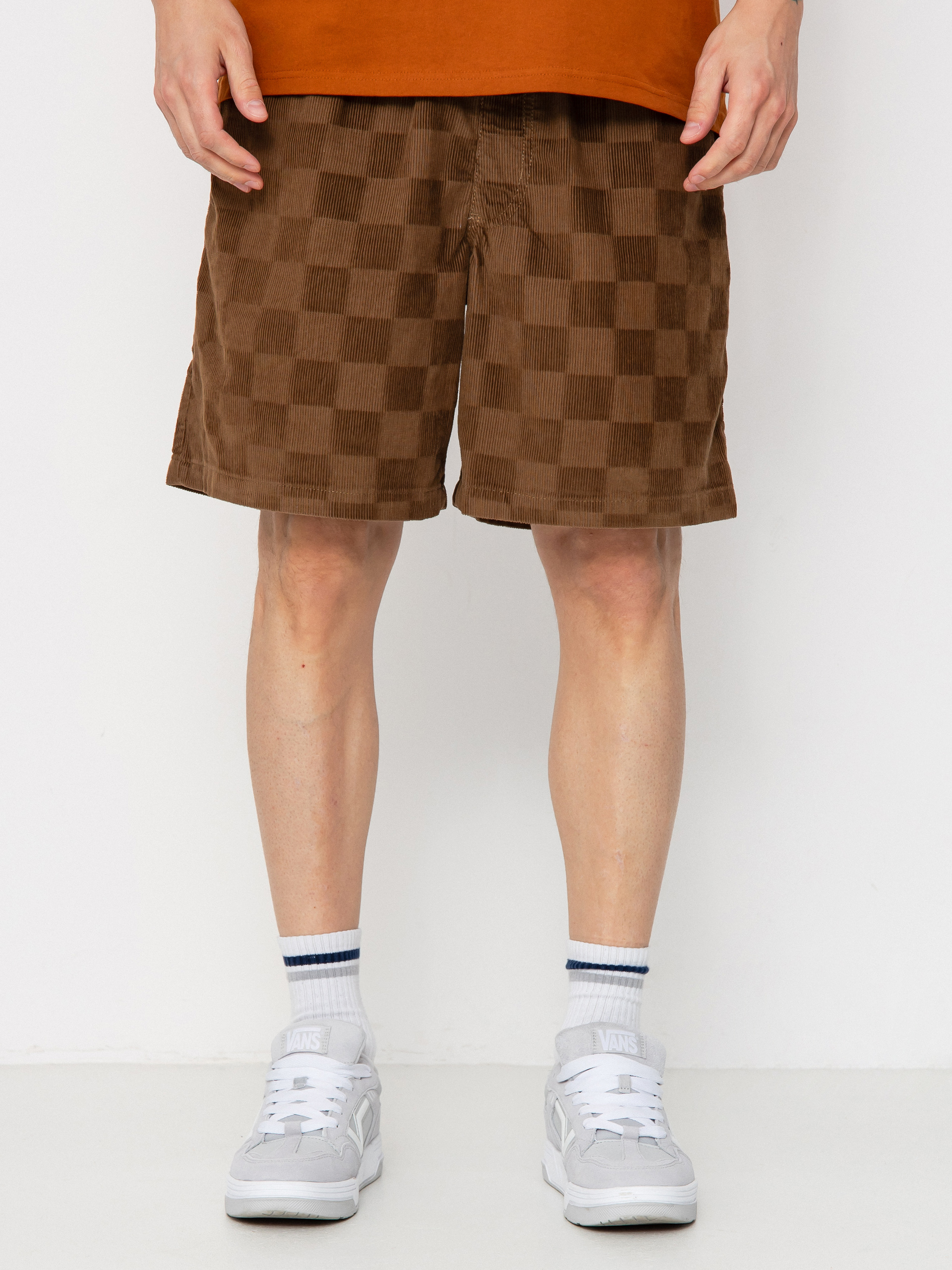 Szorty Vans Range Checkbrd Cord Loose (sepia)