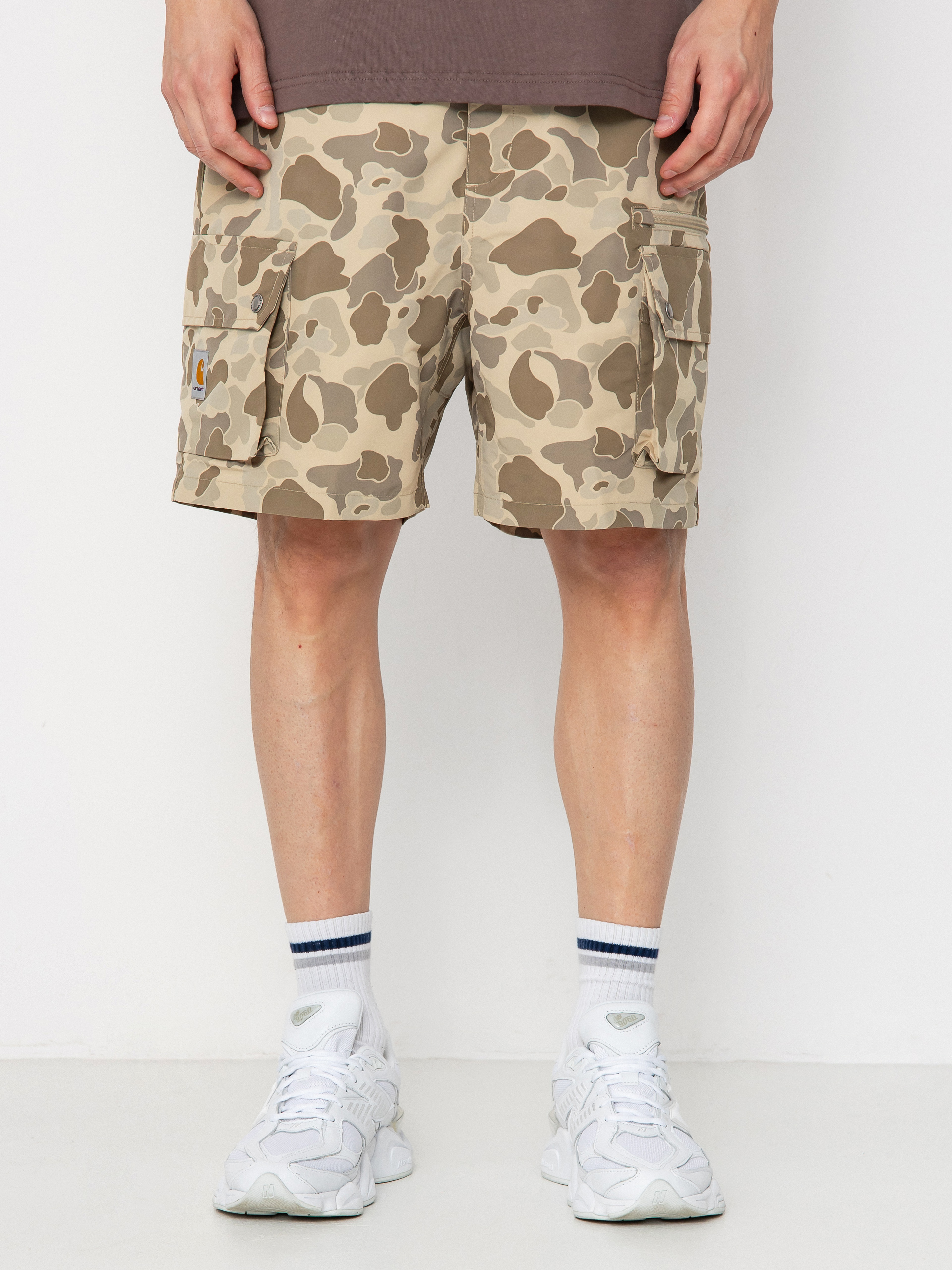 Szorty Carhartt WIP Irwin (camo duck/desert)