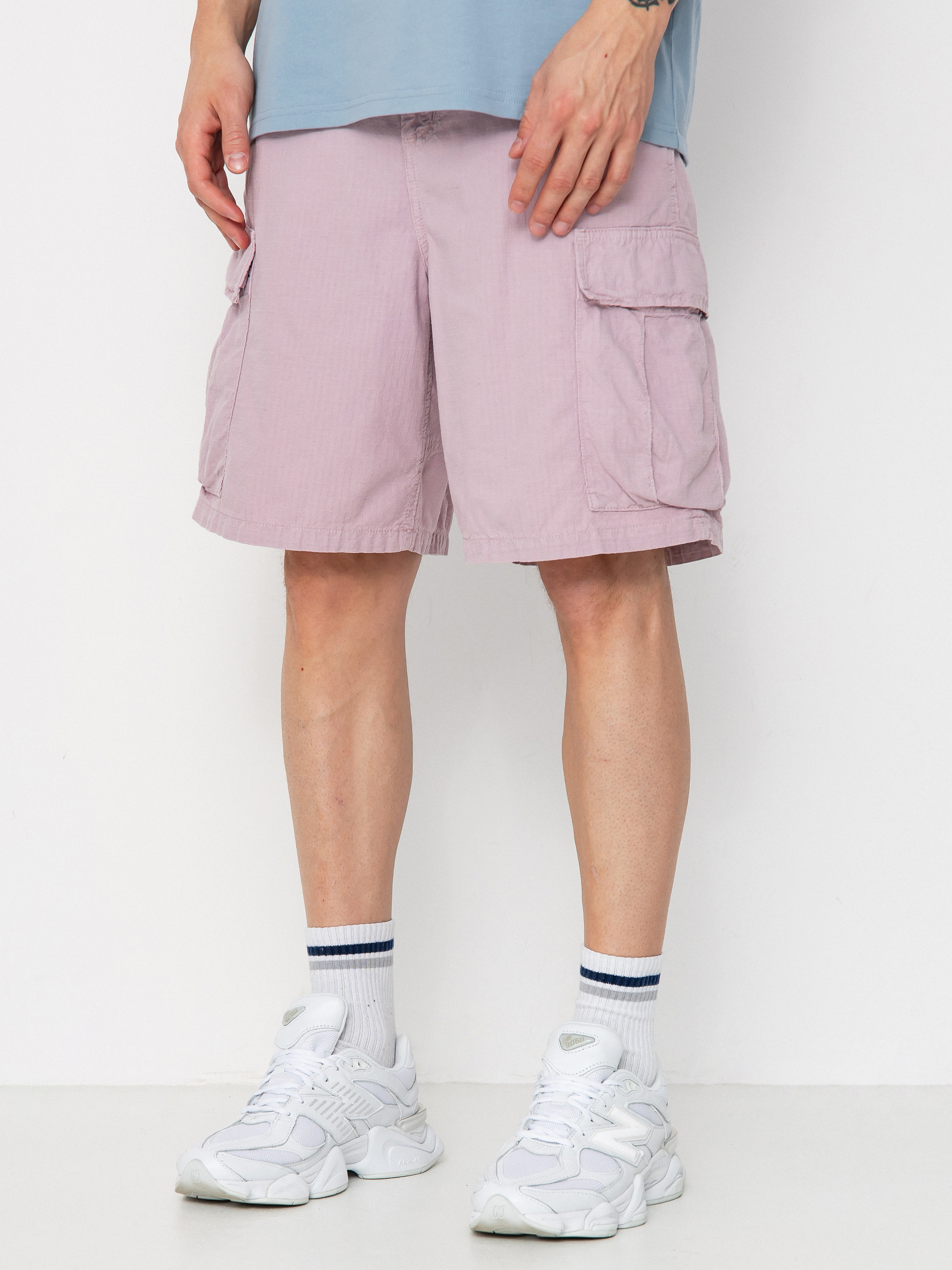 Szorty Carhartt WIP Alan Cargo (hortensia)
