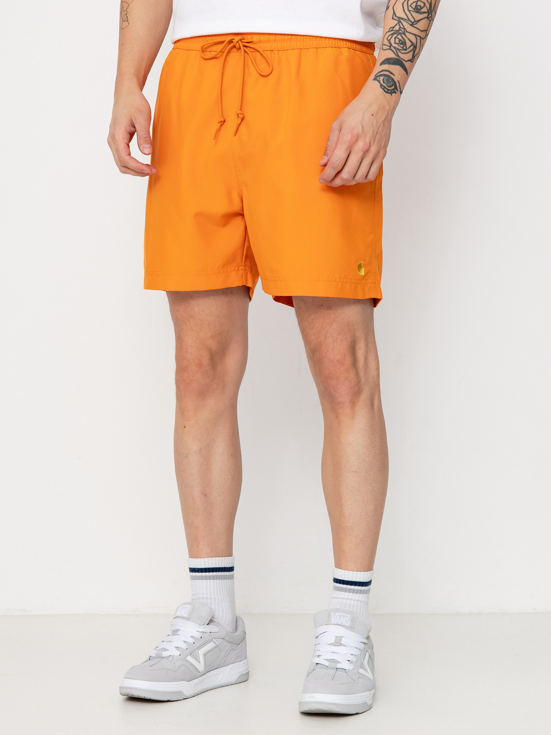 Szorty Carhartt WIP Chase Swim (pumpkin/gold)