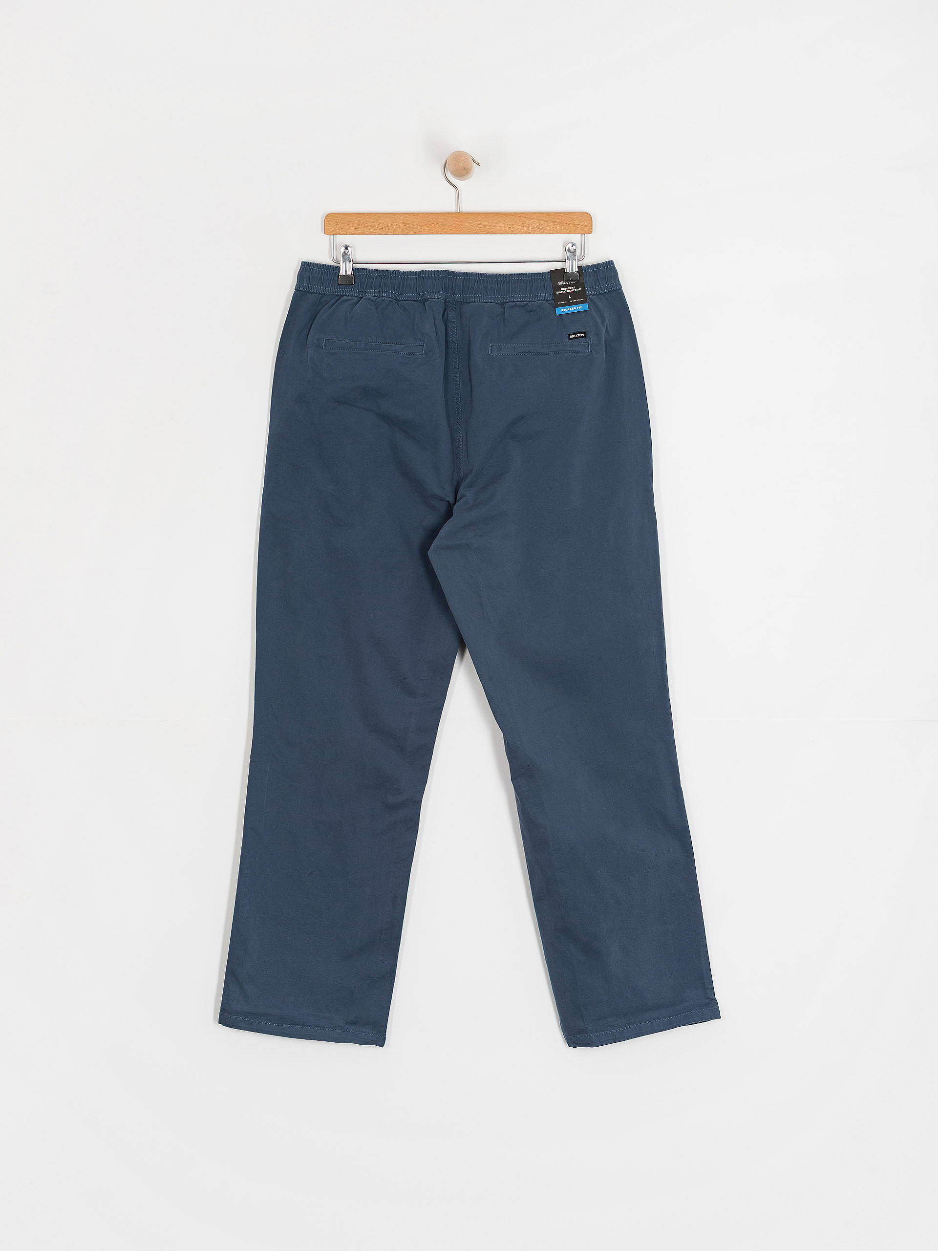 Spodnie Brixton Broadway Vw Ewaist Rlx (washed denim blue)