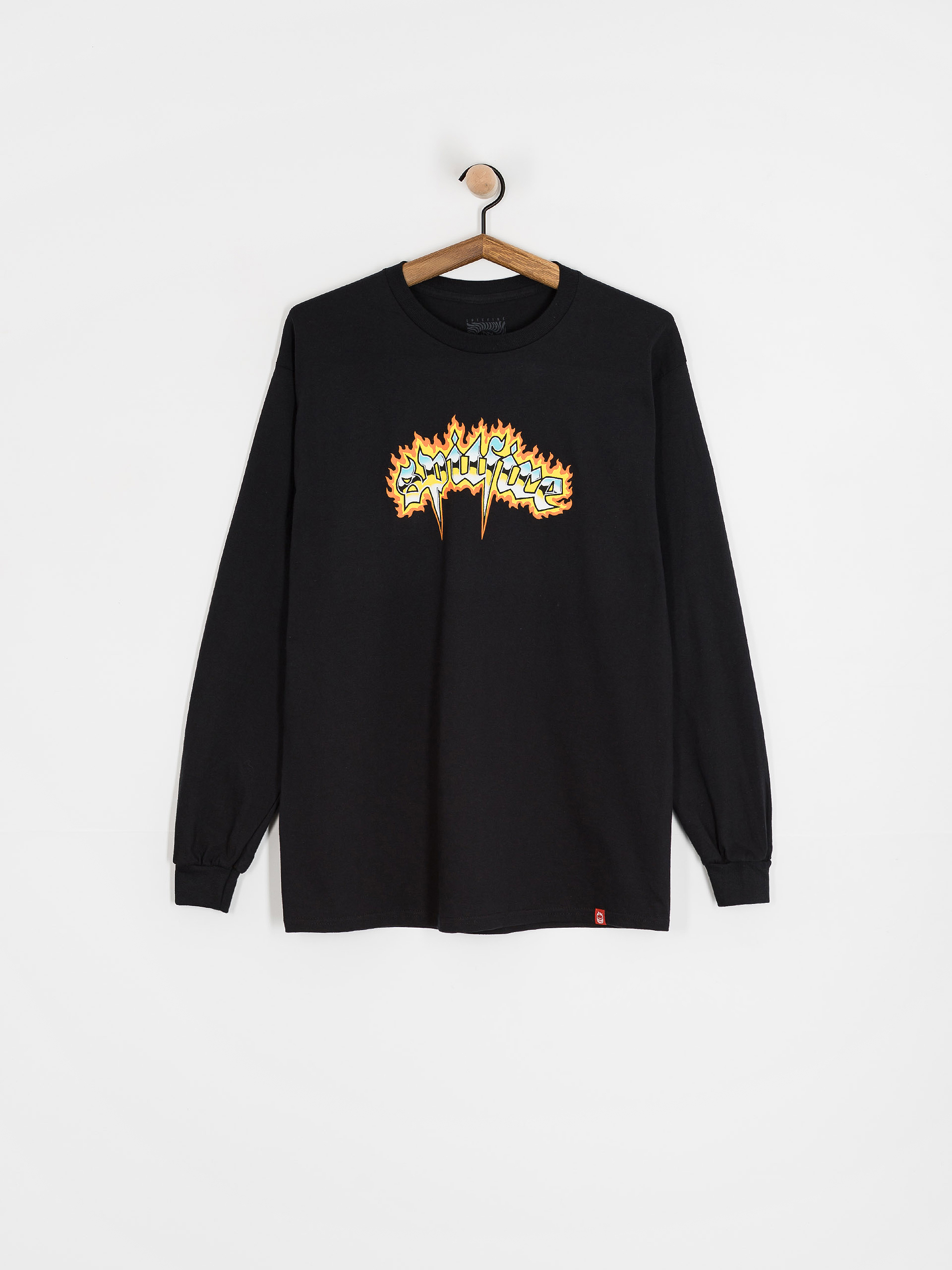 Longsleeve Spitfire Chrome Venom (black w/multi color print)