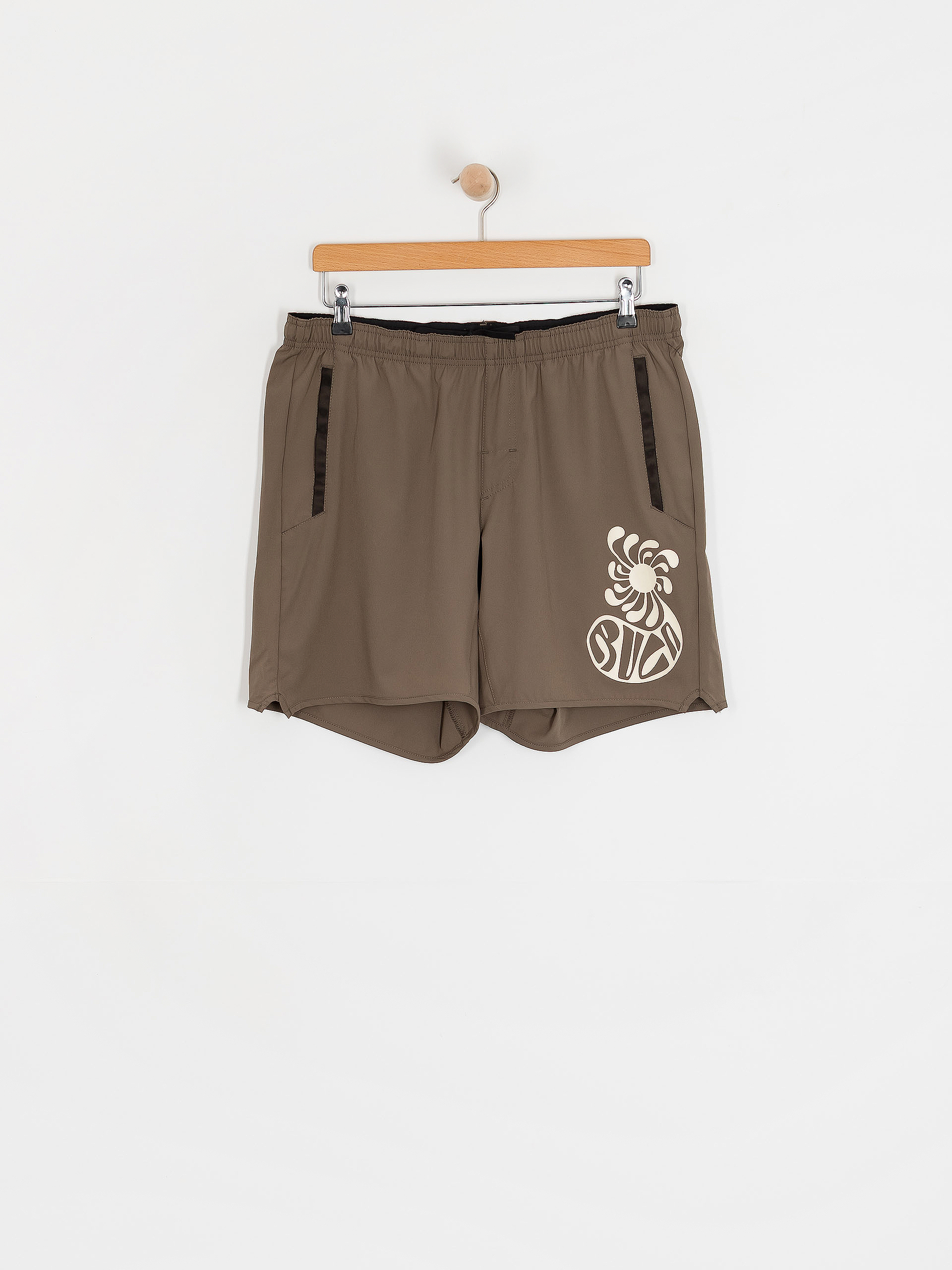 Szorty RVCA Lauryn Yogger Stretch (mushroom)