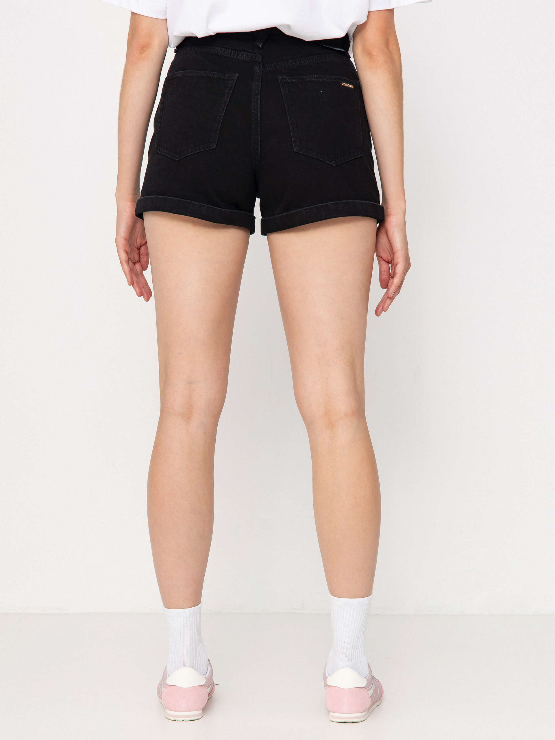 Szorty Volcom Weellow Wmn (black)