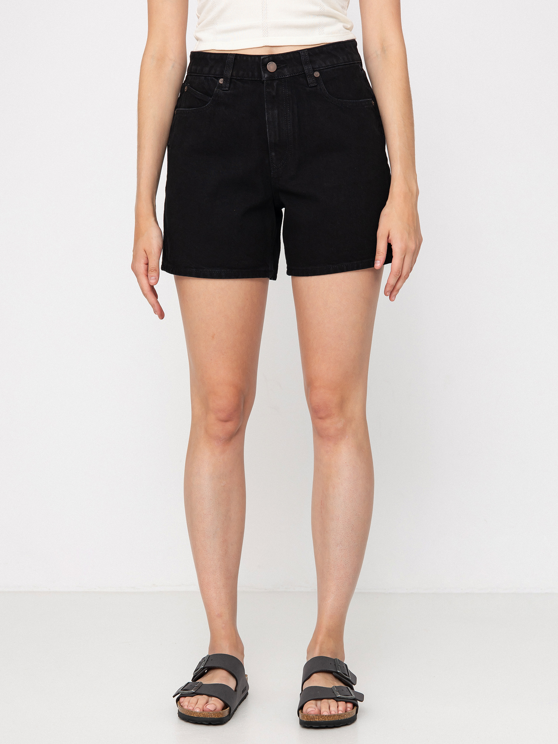 Szorty Volcom Stoned Bf Wmn (black)