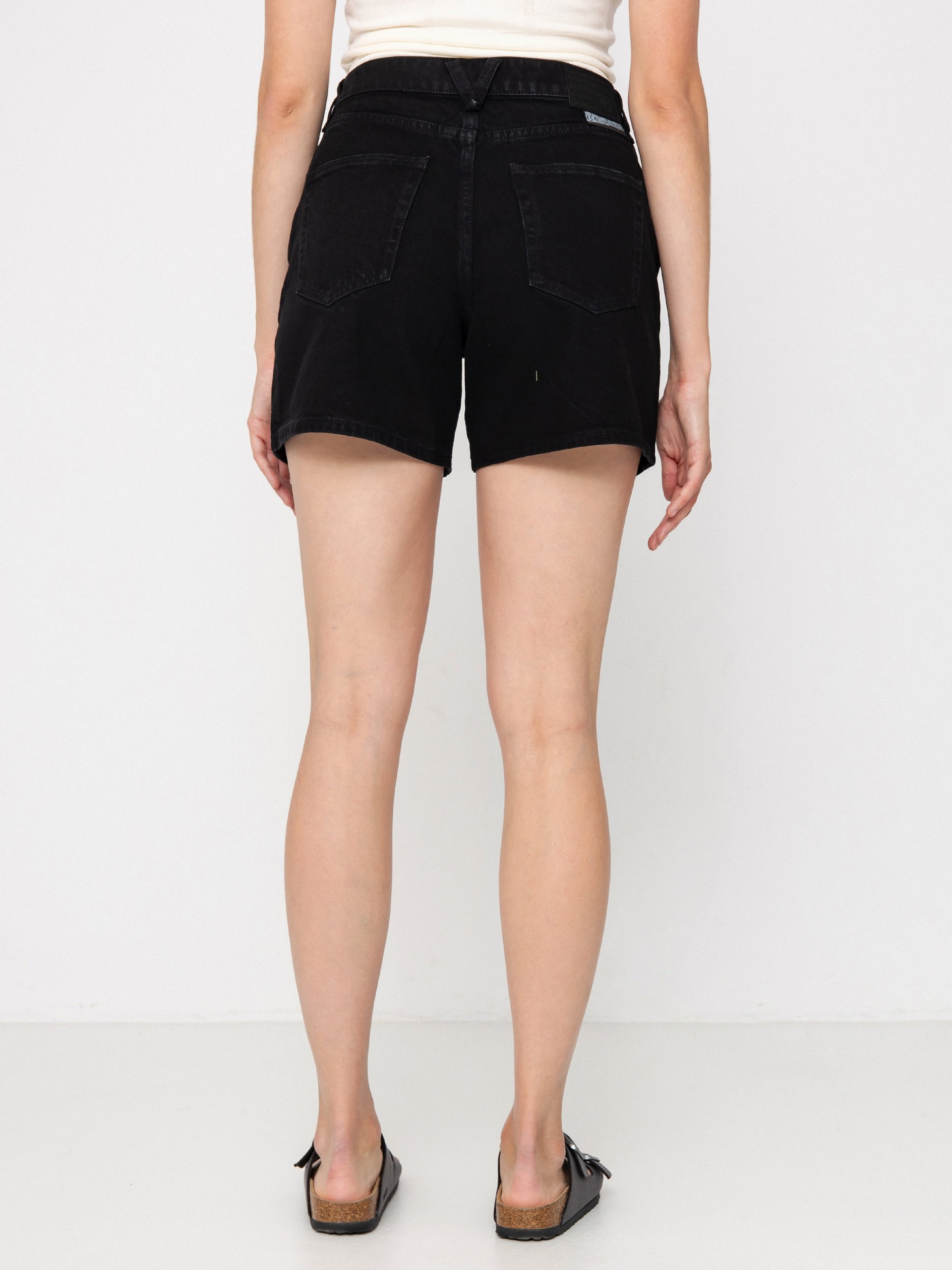Szorty Volcom Stoned Bf Wmn (black)