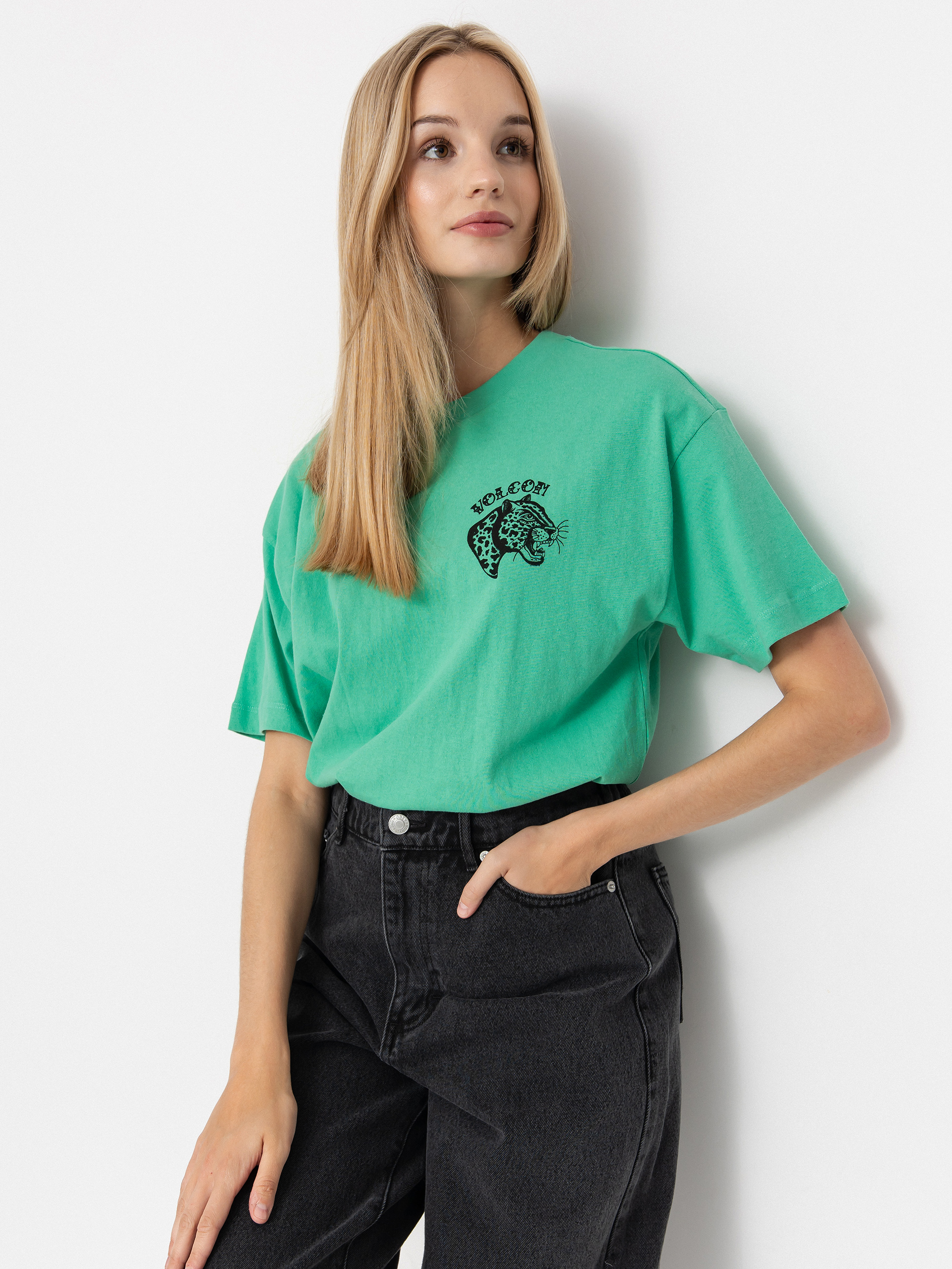 T-shirt Volcom Downtown Wmn (jade)