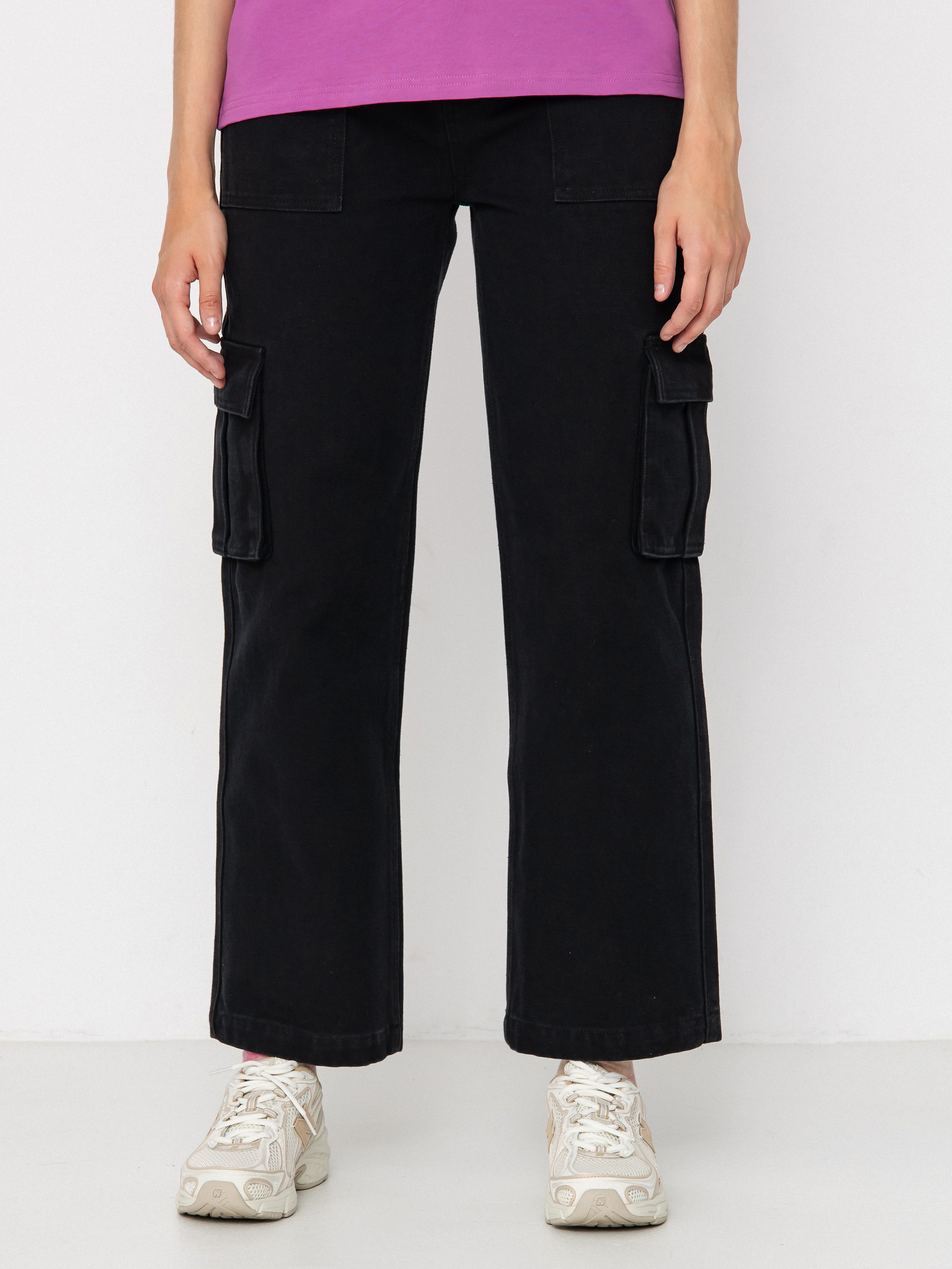 Spodnie Santa Cruz Workers Cargo Wmn (black wash)
