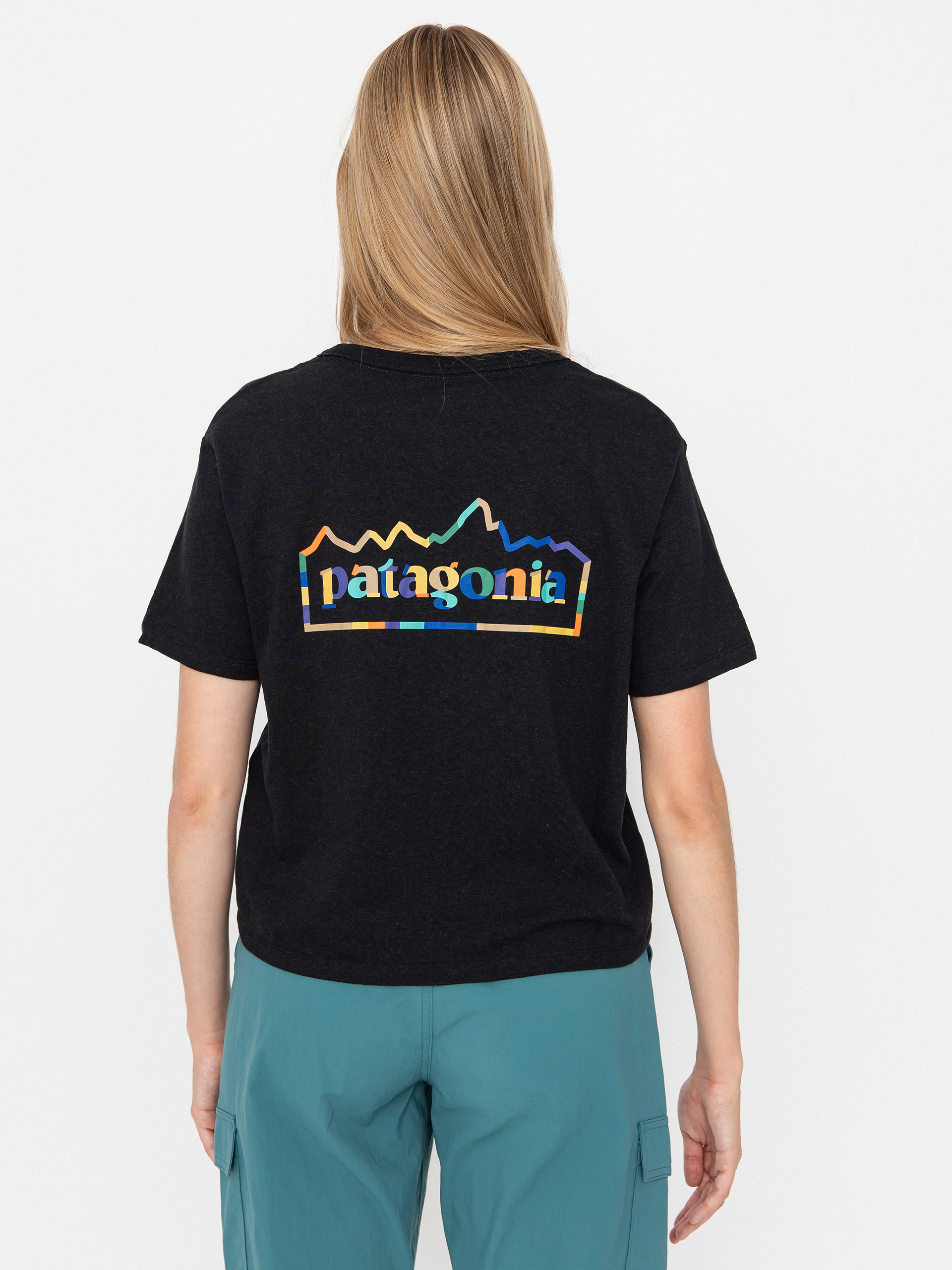 T-shirt Patagonia Unity Fitz Easy Cut Responsibili Wmn (ink black)