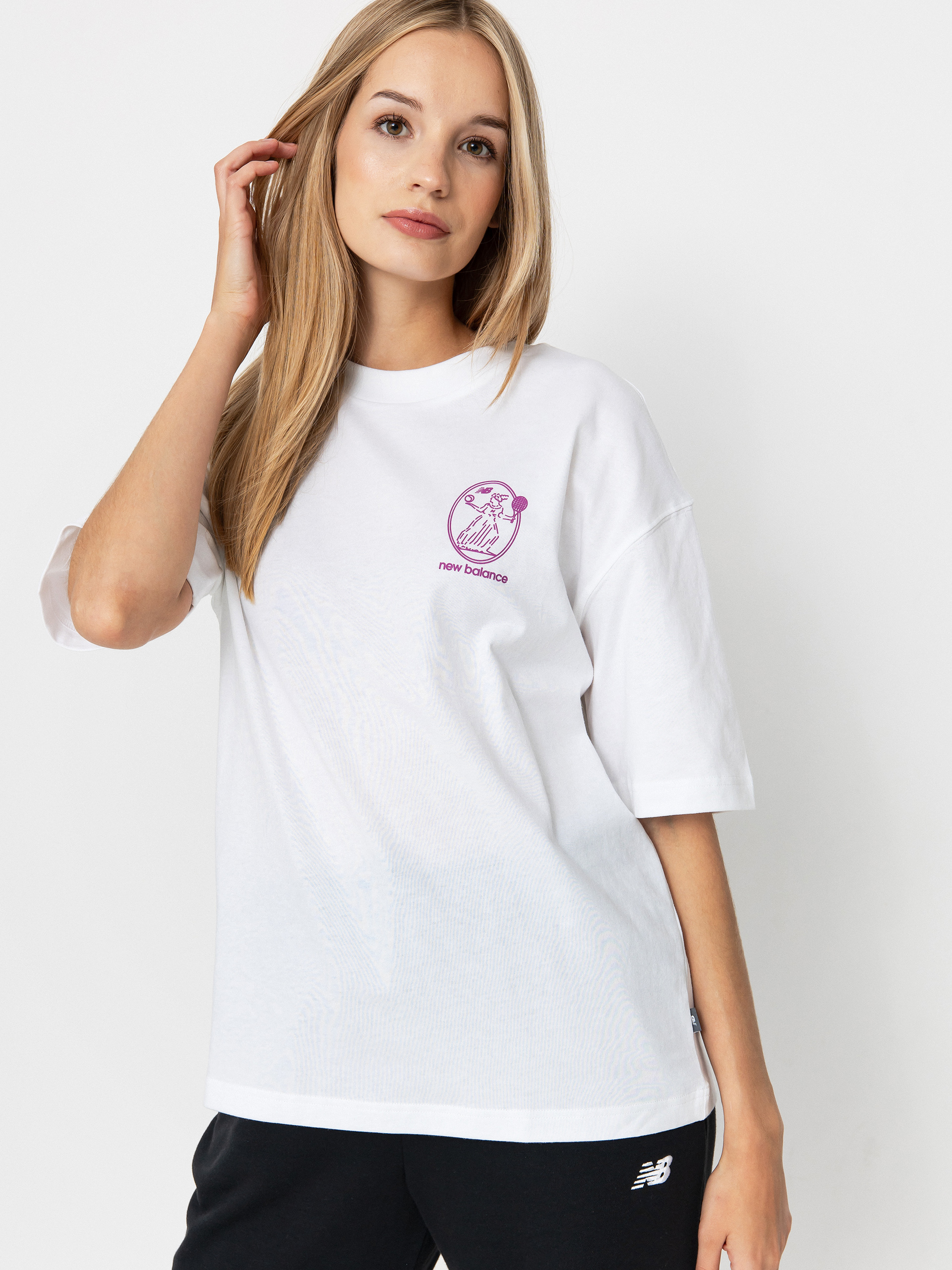 T-shirt New Balance X Debut Vase Wmn (white)