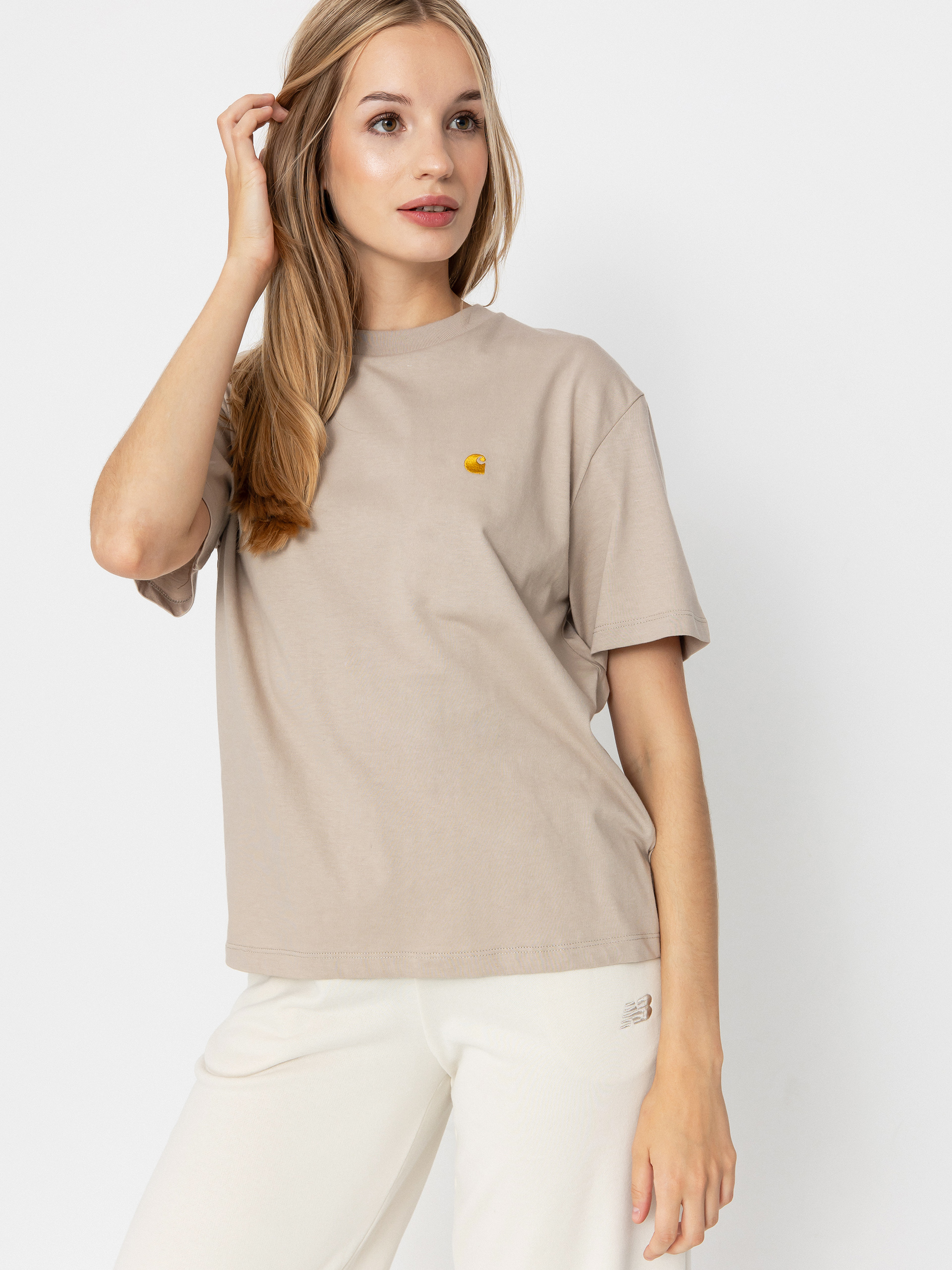 Spodnie New Balance Coastal Fleece Wmn (linen)