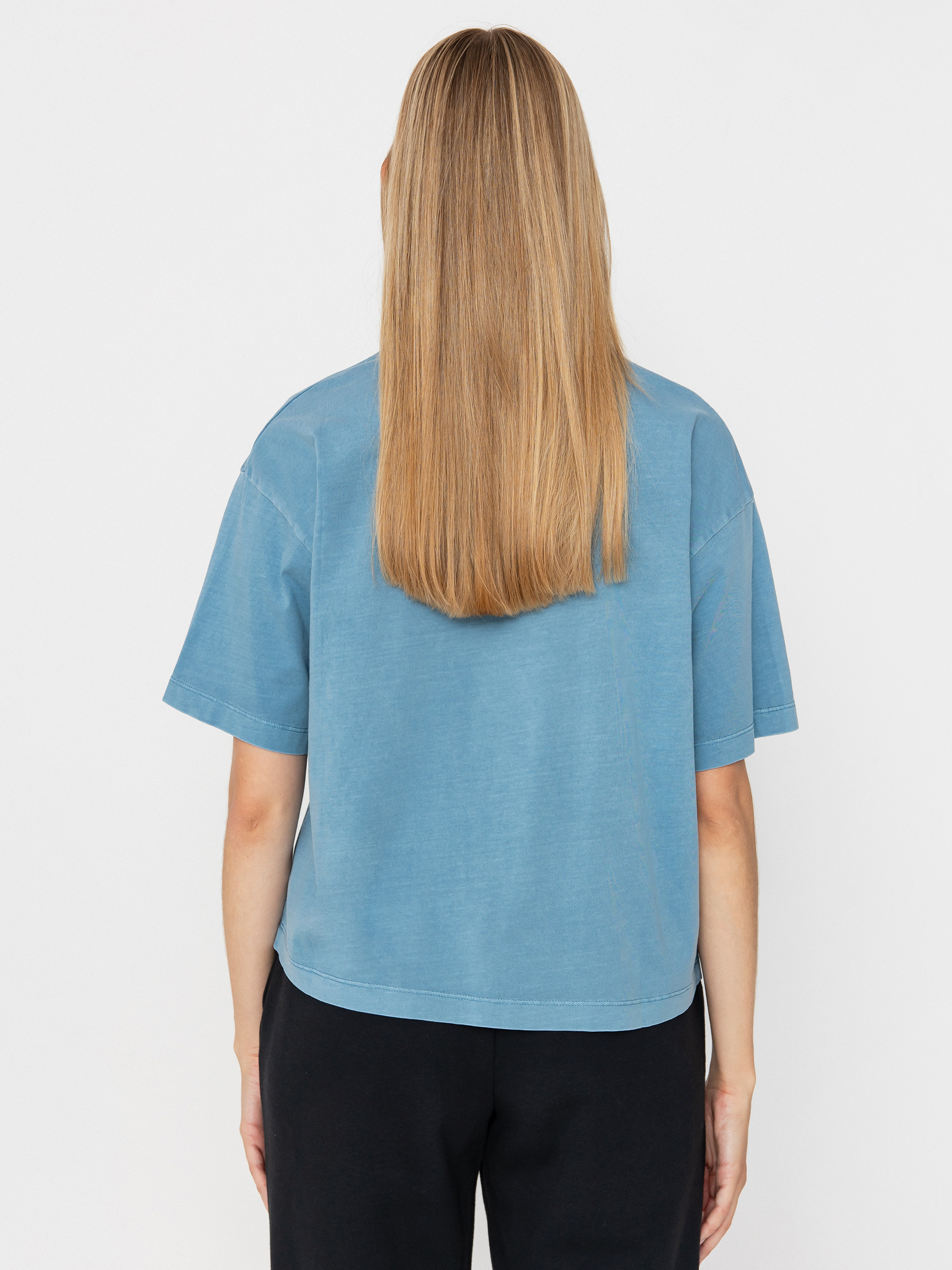 T-shirt Carhartt WIP Nelson Wmn (clay blue)
