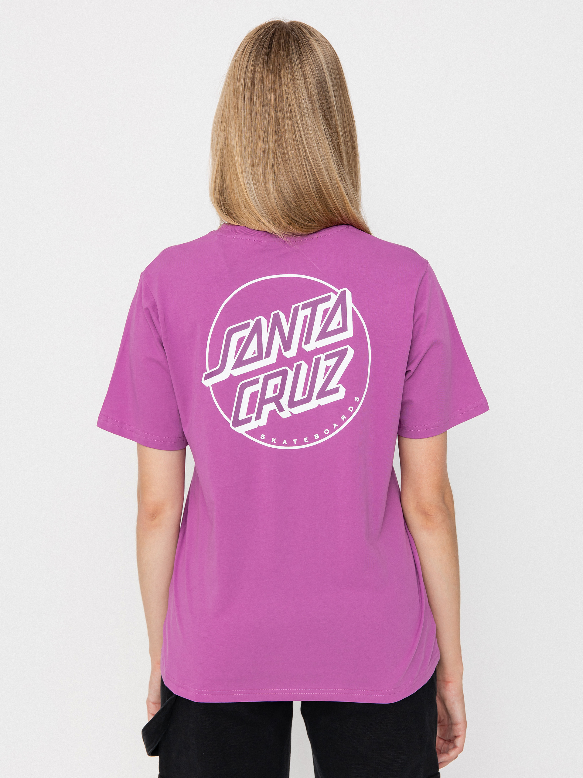 T-shirt Santa Cruz Partial Dot Wmn (hyper violet)