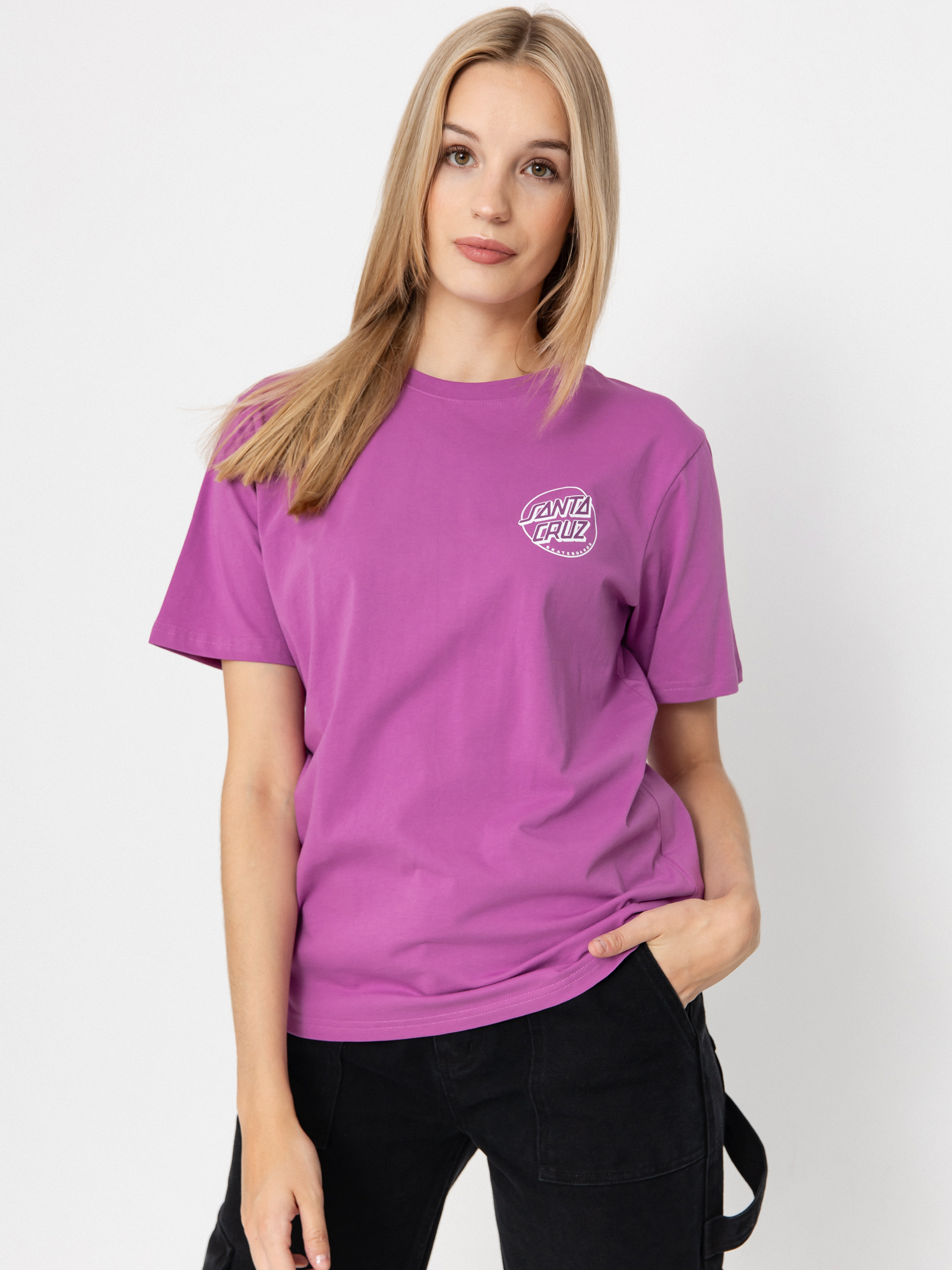 T-shirt Santa Cruz Partial Dot Wmn (hyper violet)