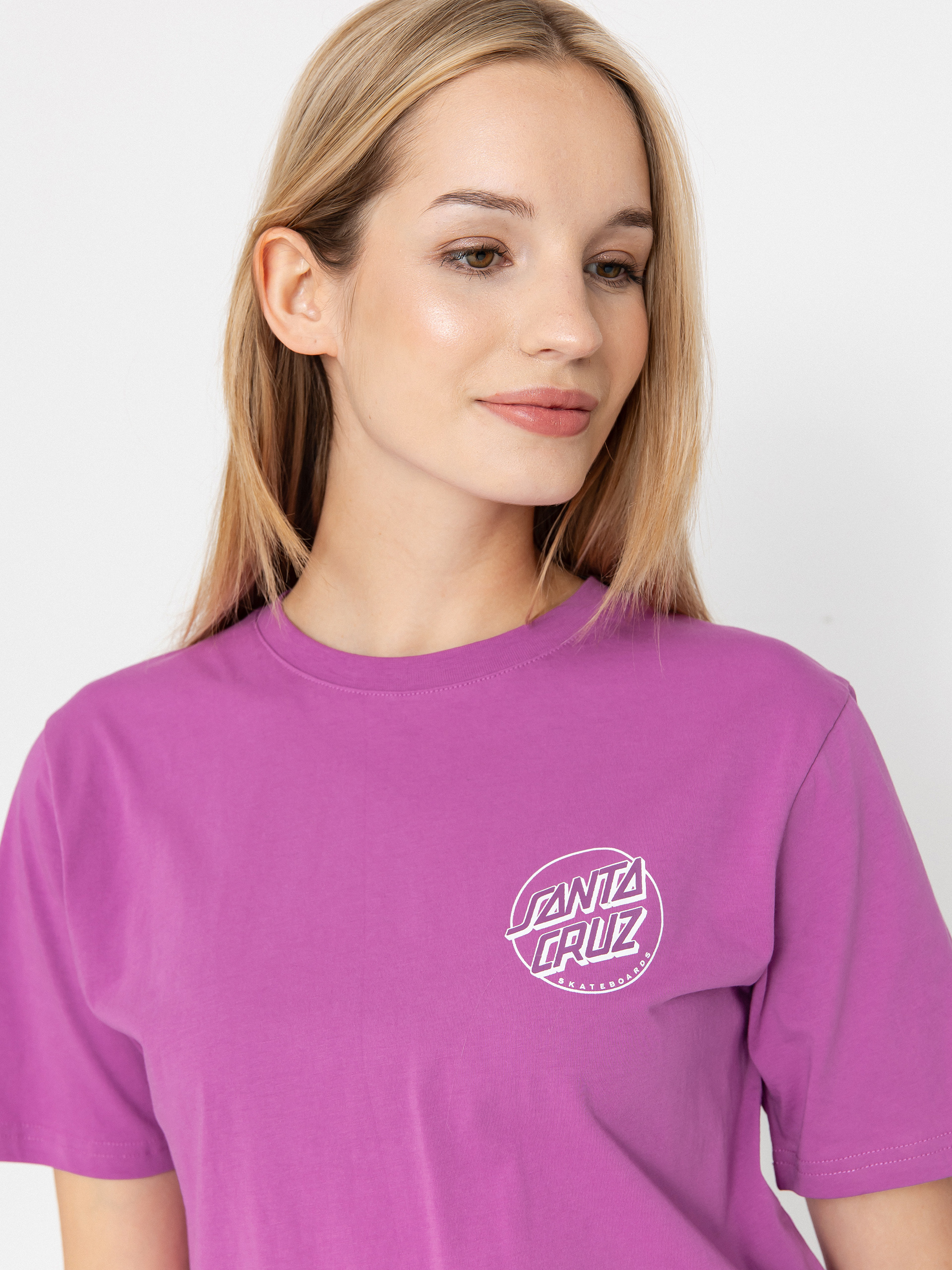 T-shirt Santa Cruz Partial Dot Wmn (hyper violet)