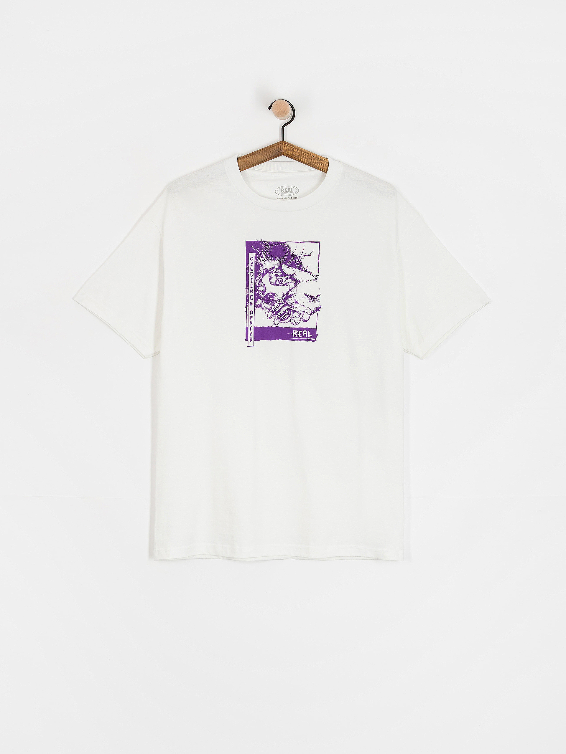 T-shirt Real Obedience Denied Reup (white)