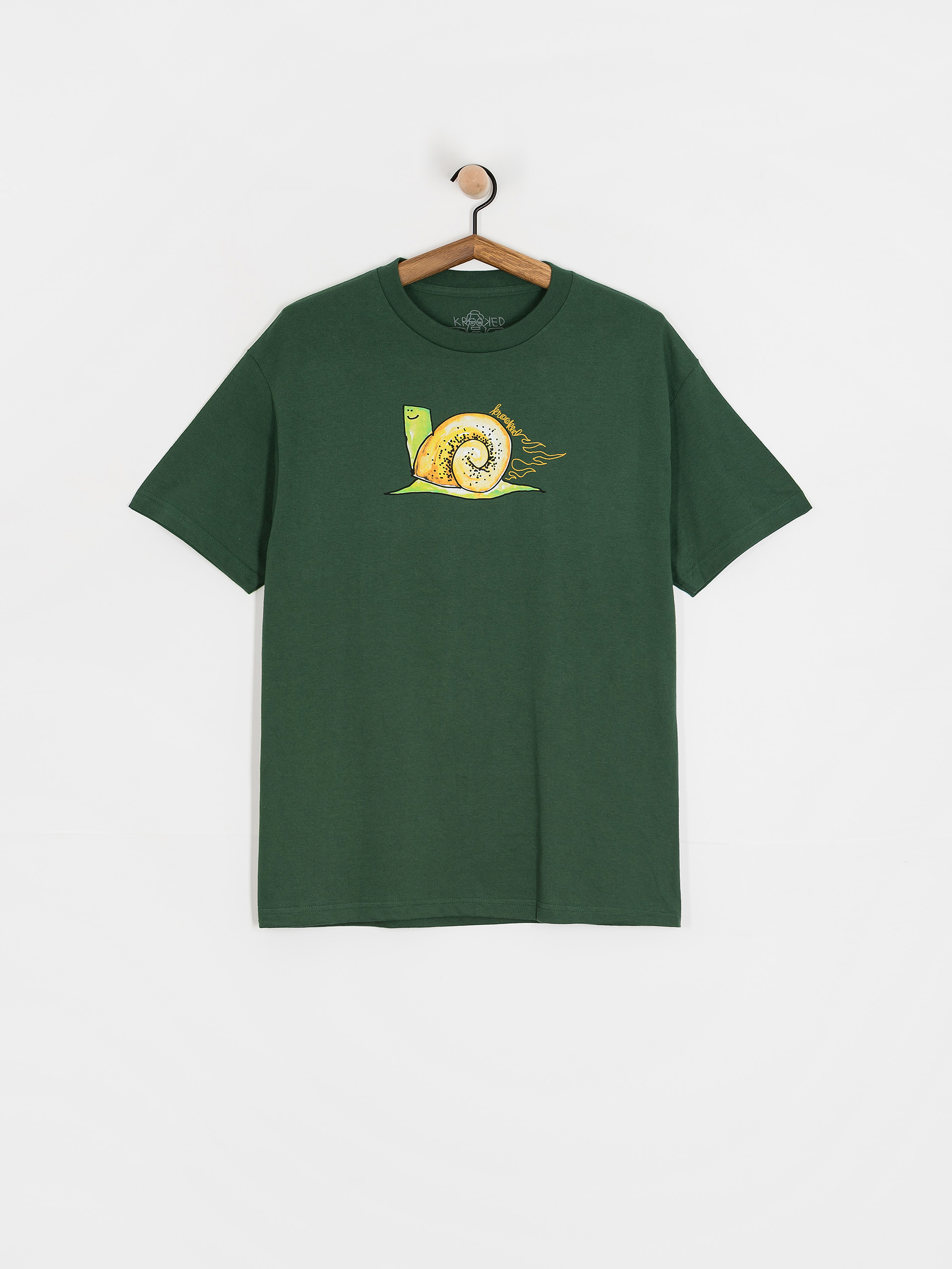 T-shirt Krooked Flame Snail (forest)