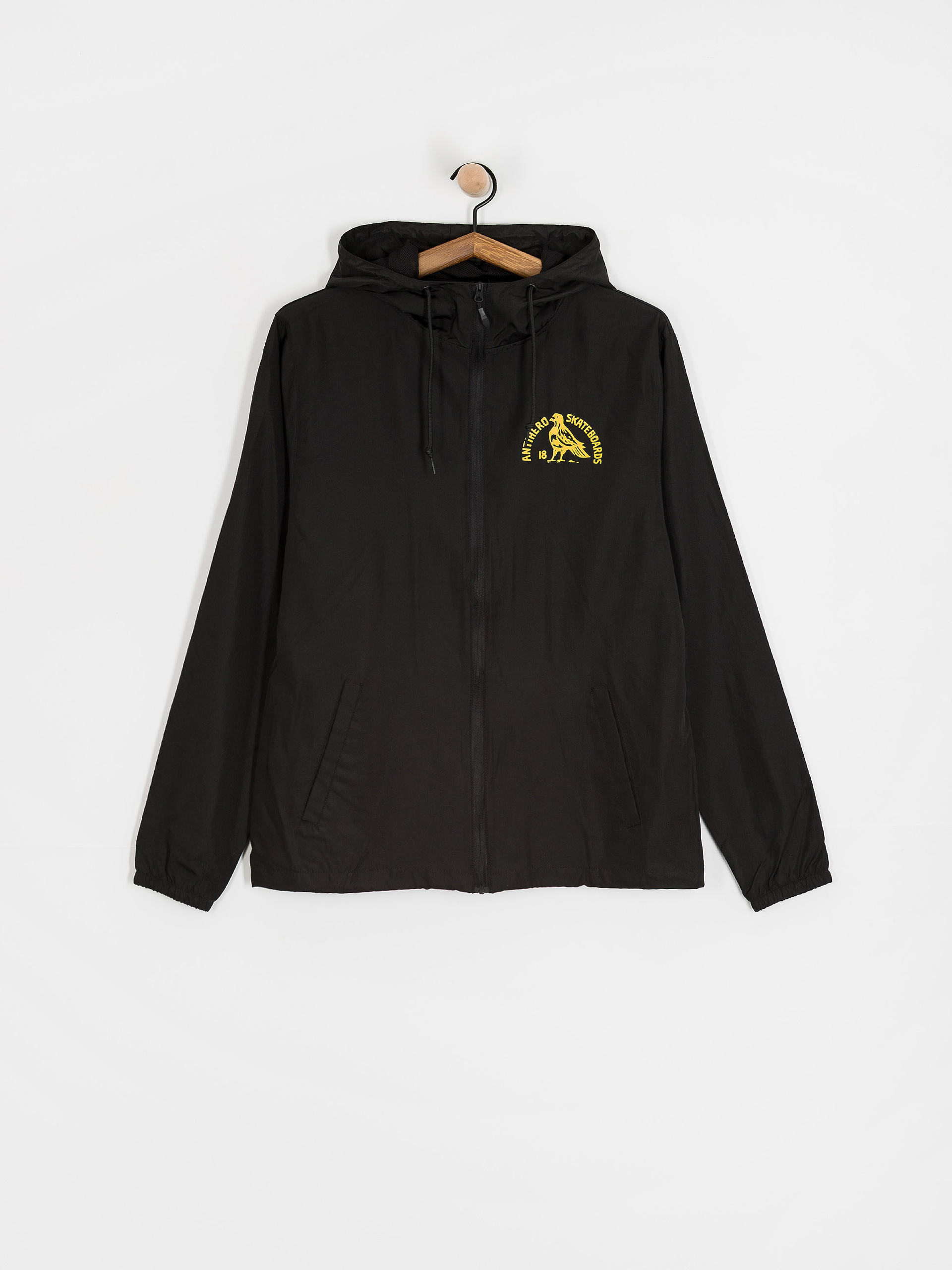 Kurtka Antihero Rock Dove (black w/yellow prints)