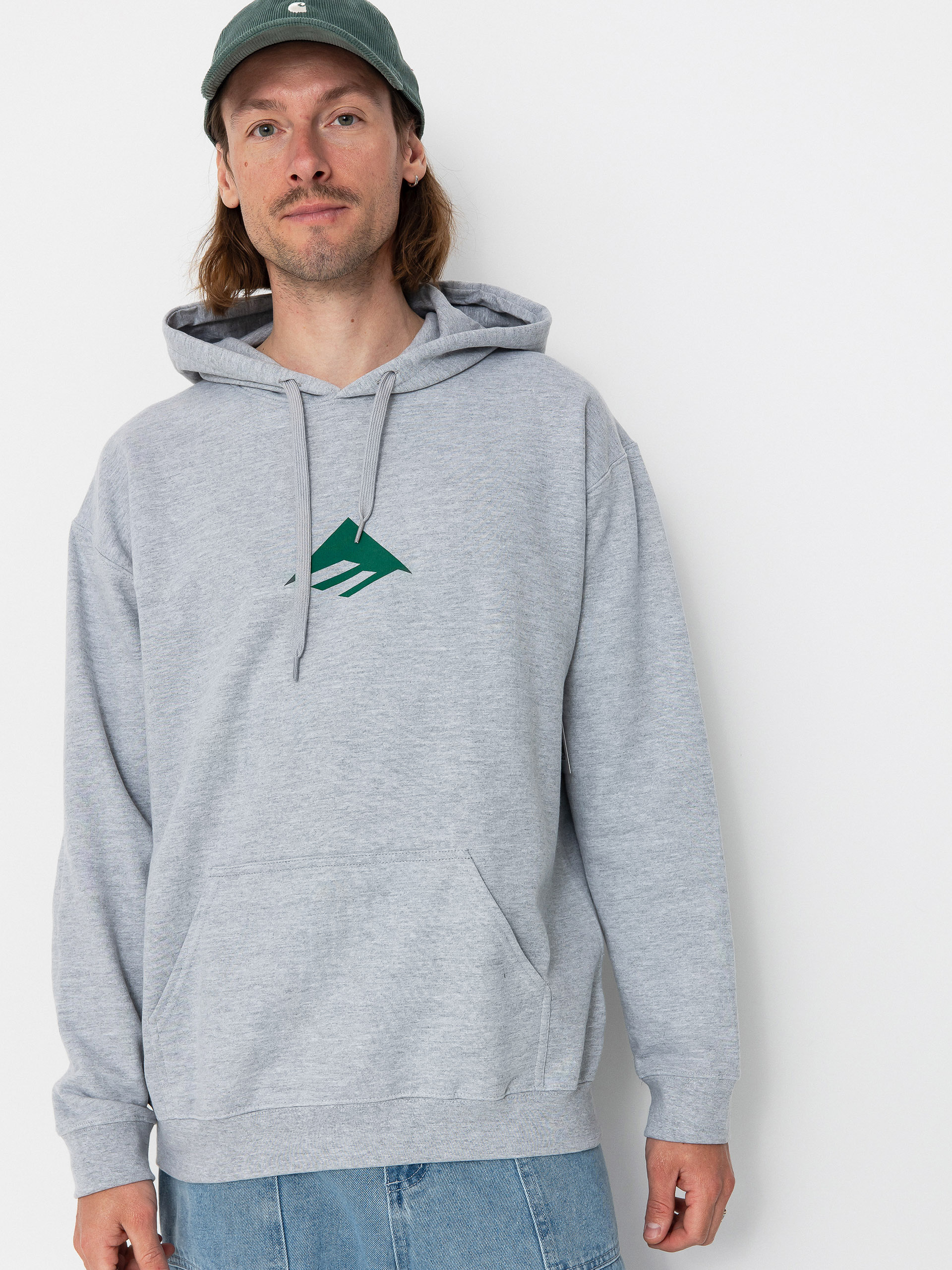 Bluza z kapturem Emerica Triangle HD (grey/heather)