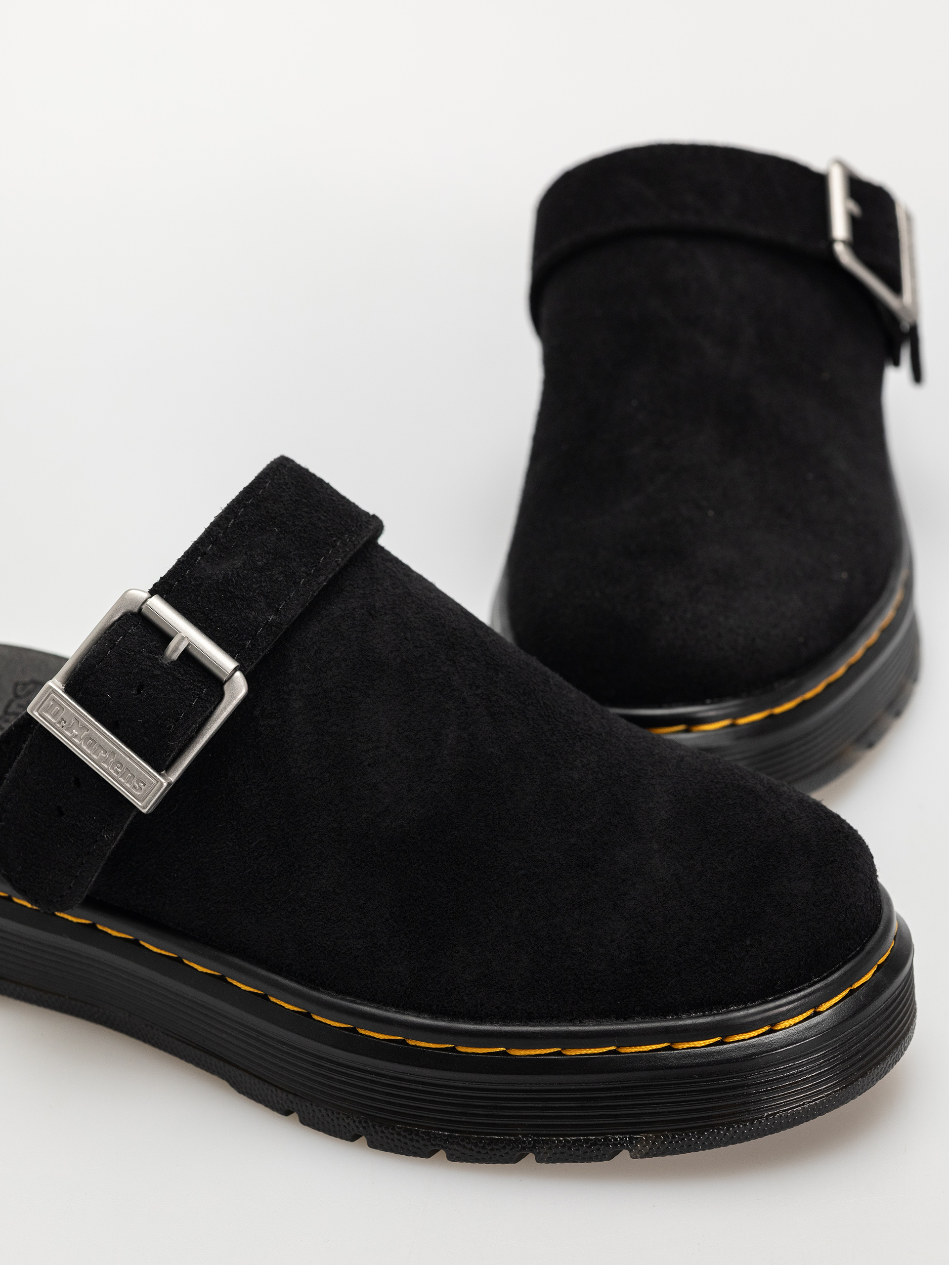 Buty Dr. Martens Brookline Mule (black bronx suede)