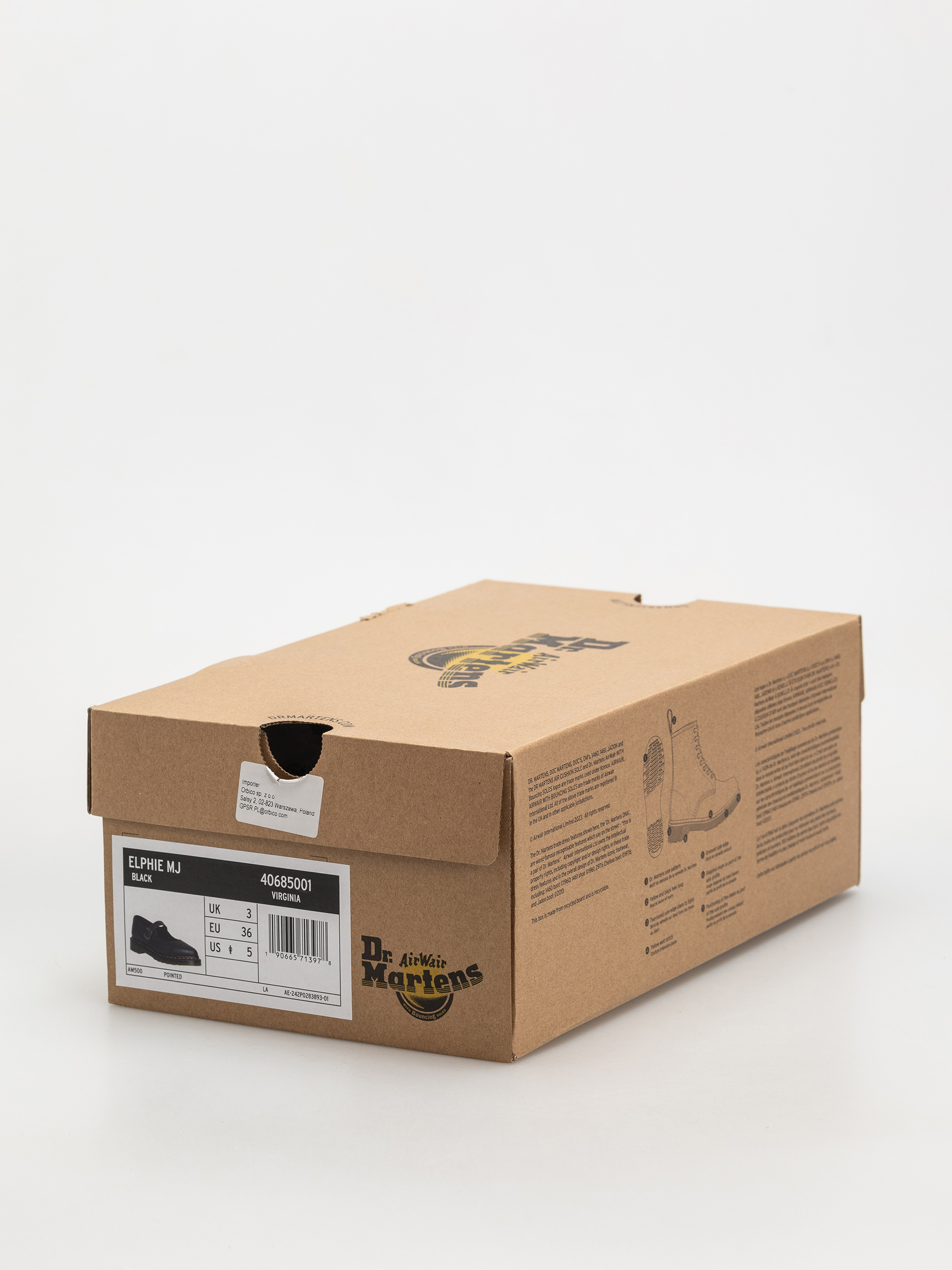 Buty Dr. Martens Elphie Mary Jane Wmn (black virginia)