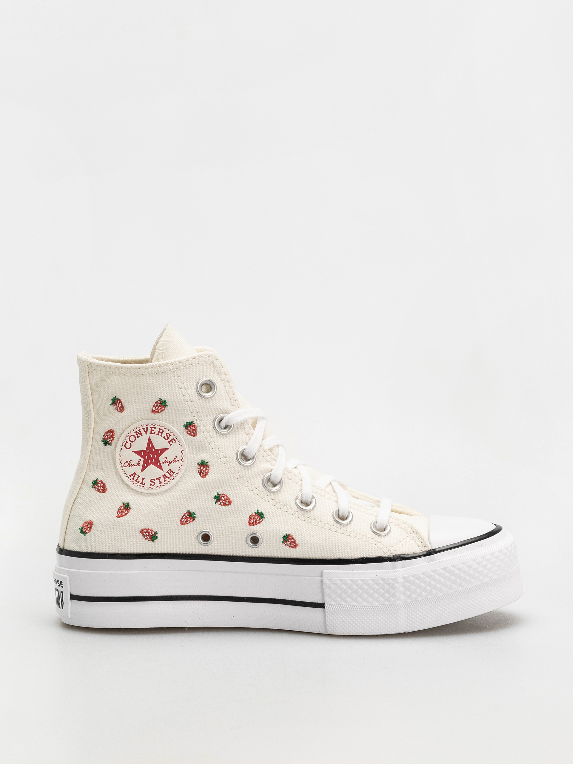 Trampki Converse Chuck Taylor All Star Lift Hi Wmn (egret/soft red/white)