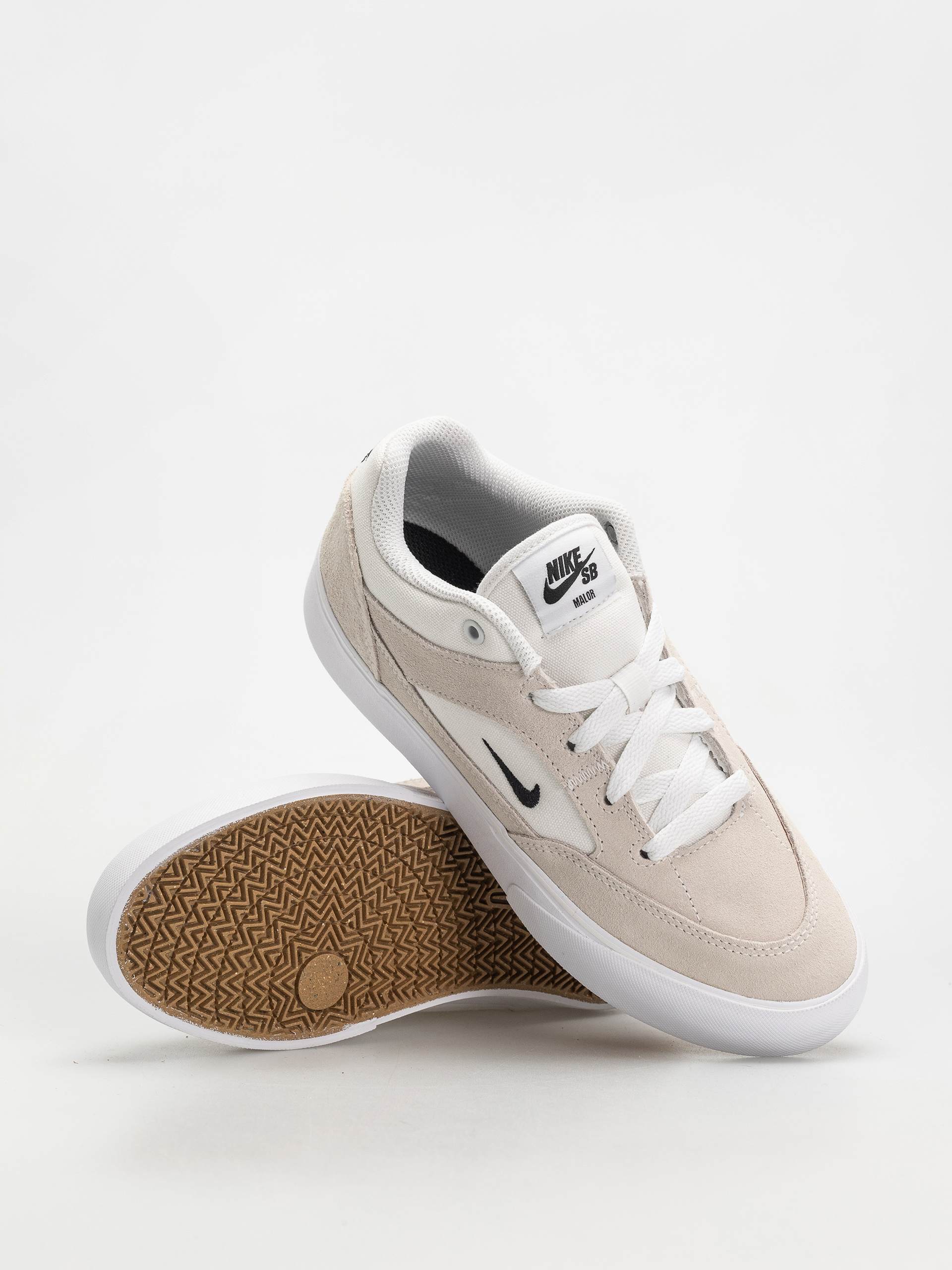 Buty Nike SB Malor JR (white/black summit white gum light brown)