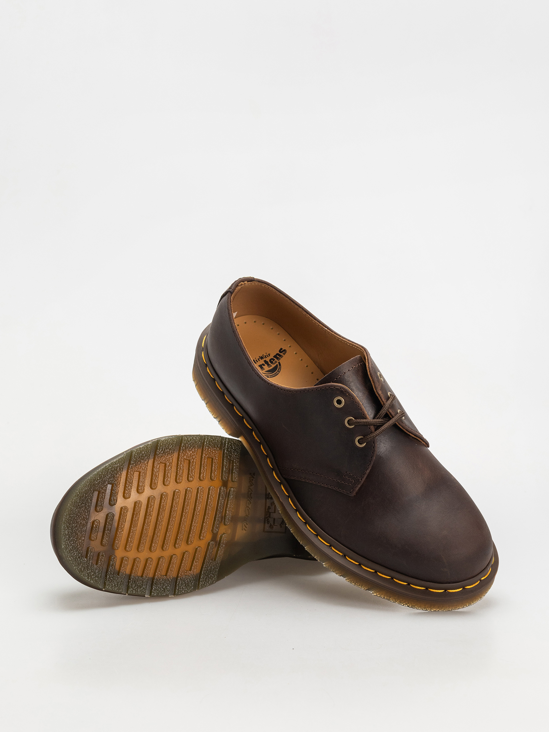 Buty Dr. Martens 1461 - brązowy (dark brown crazy horse)