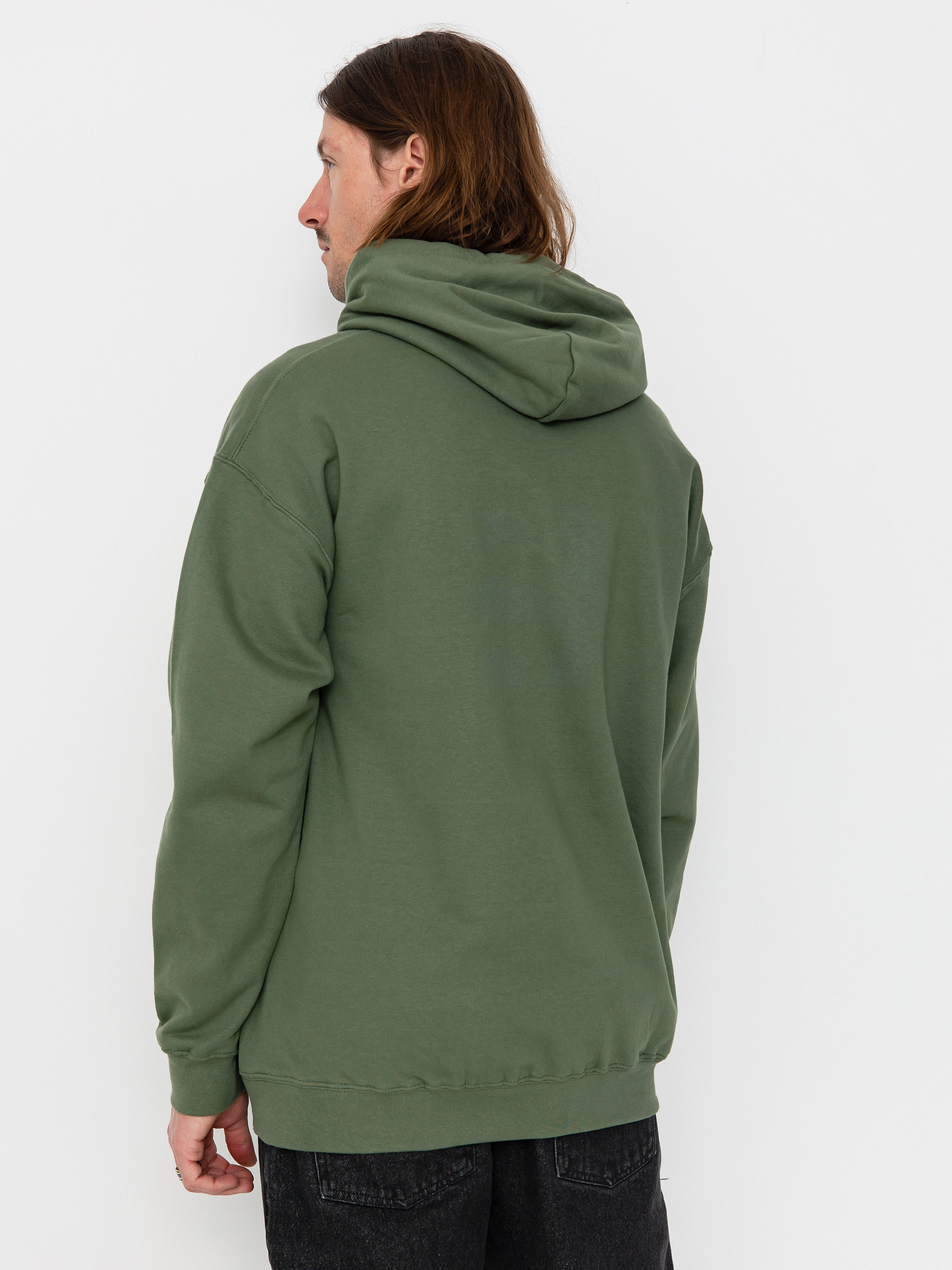 Bluza z kapturem Etnies Classic Icon HD (olive)