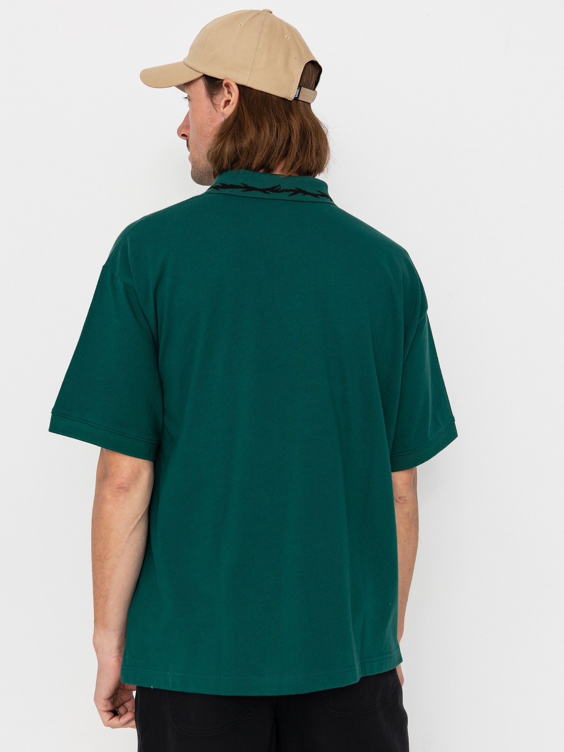 T-shirt Vans Skate Mesh Polo (rain forest)
