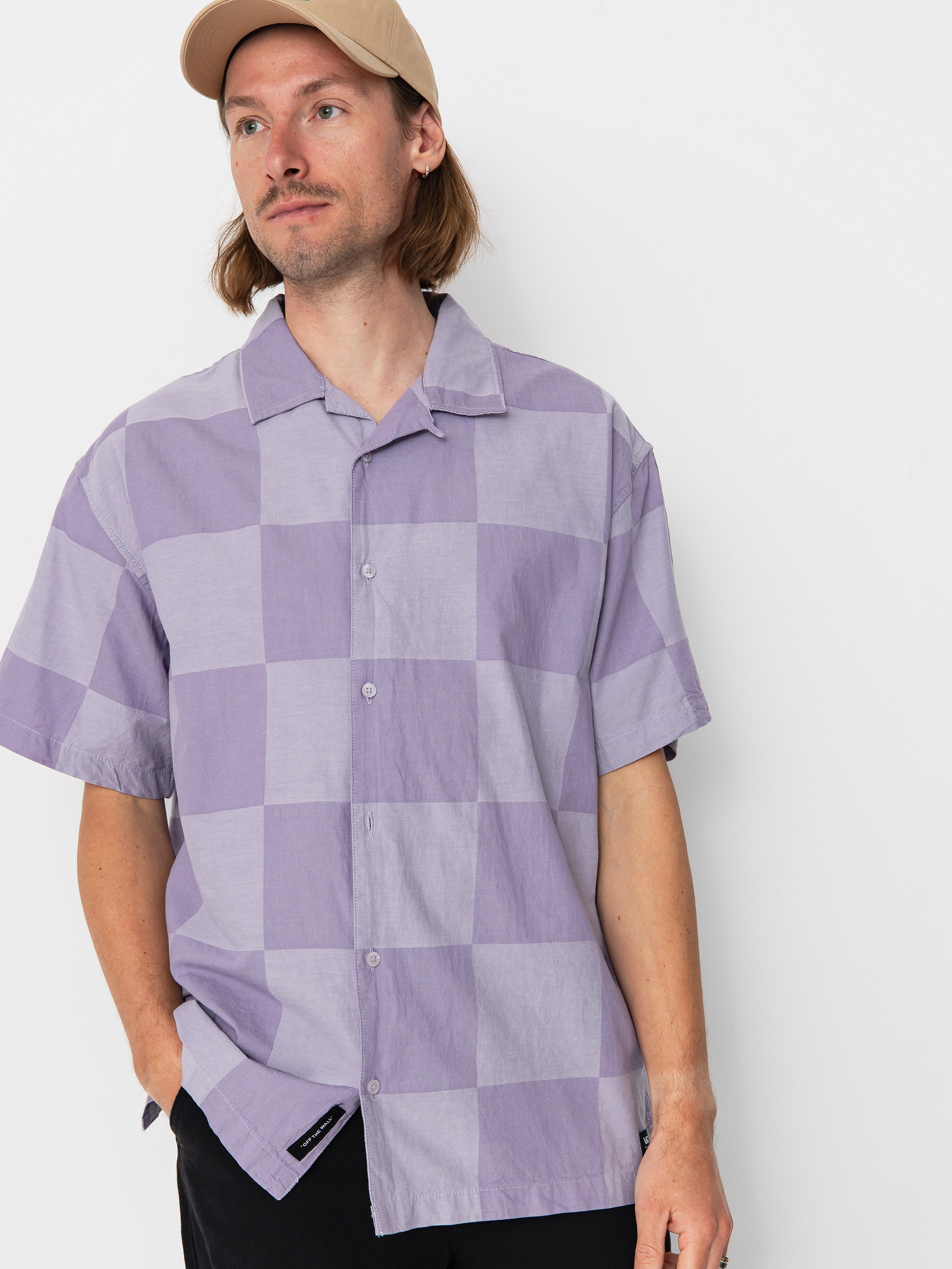 Koszula Vans Kessler Checkerboard (purple haze/eveninghaze)