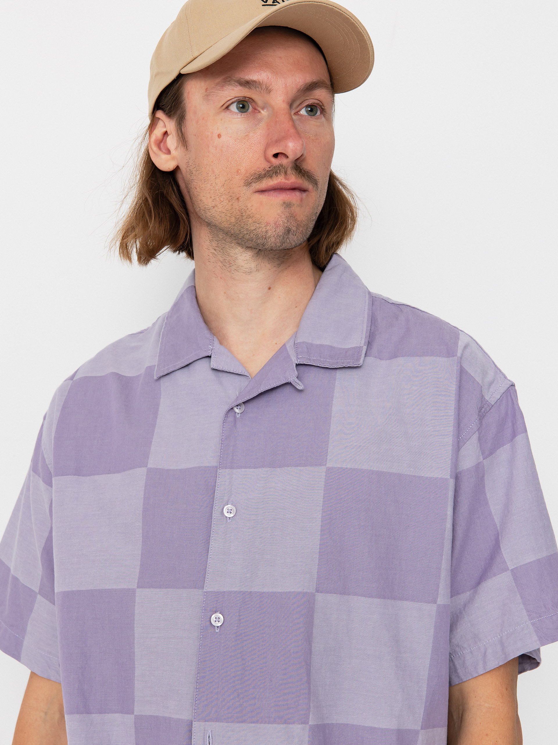 Koszula Vans Kessler Checkerboard (purple haze/eveninghaze)