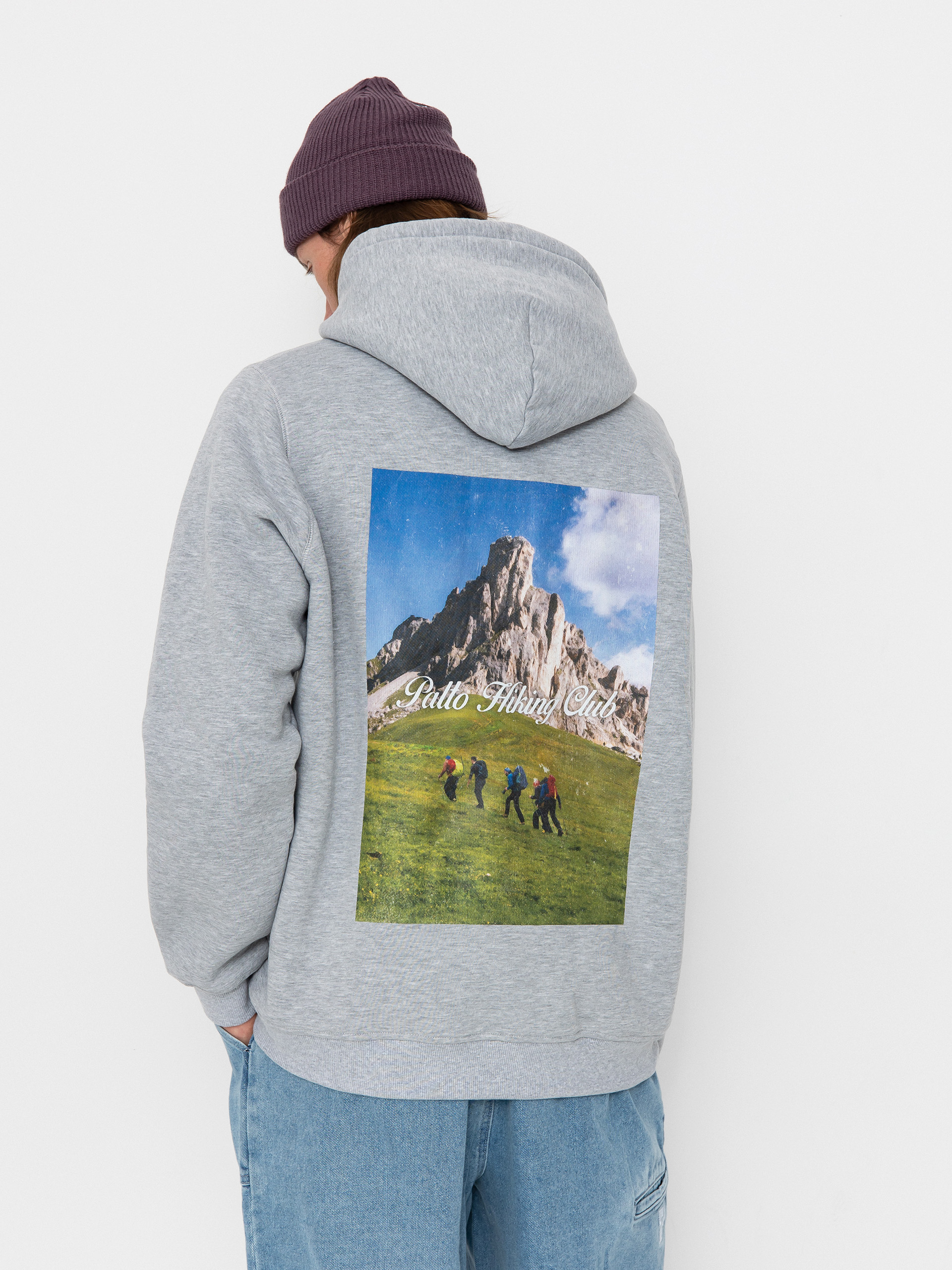 Bluza z kapturem Palto Hiking Club HD (grey)