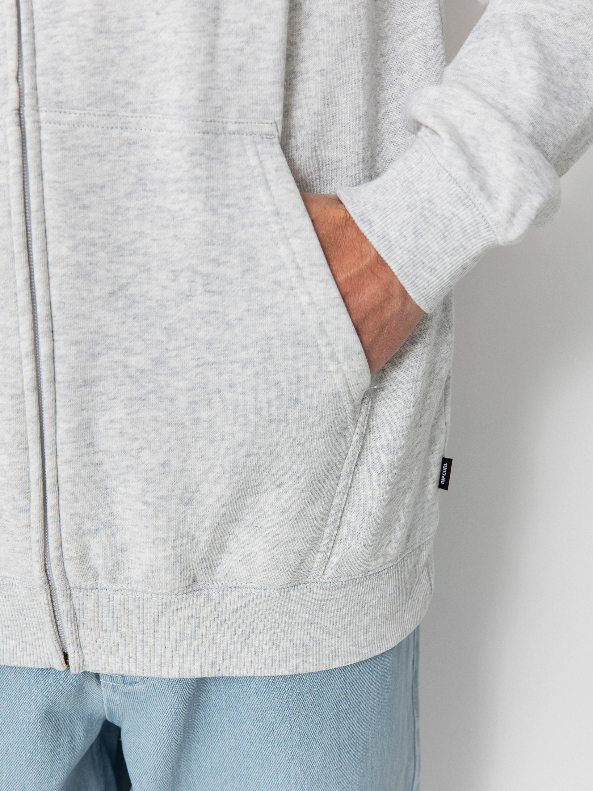 Bluza z kapturem Rip Curl Wettie Passage Icon ZHD (grey heather)