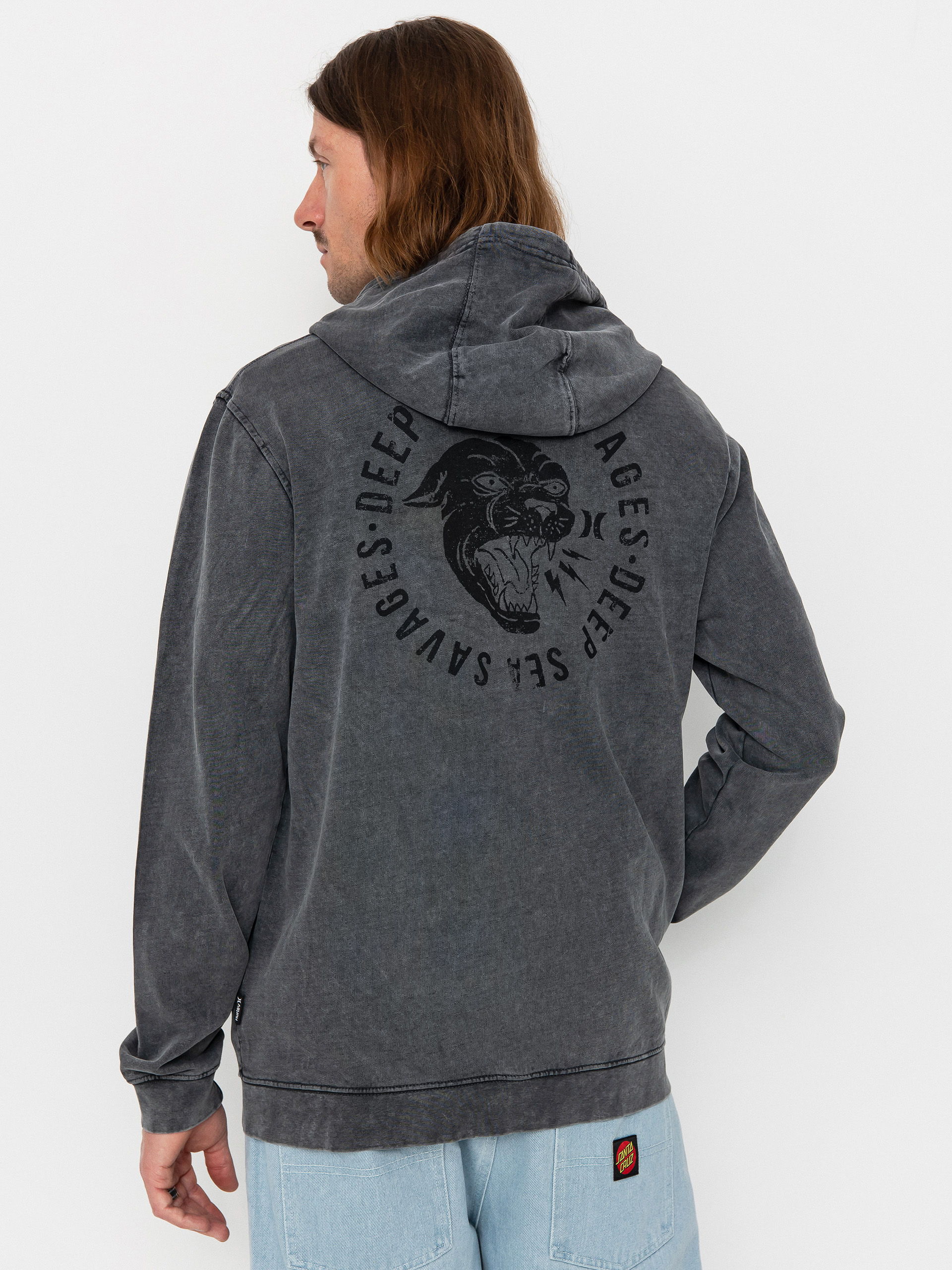 Bluza z kapturem Hurley Sider ZHD (dark stone grey)