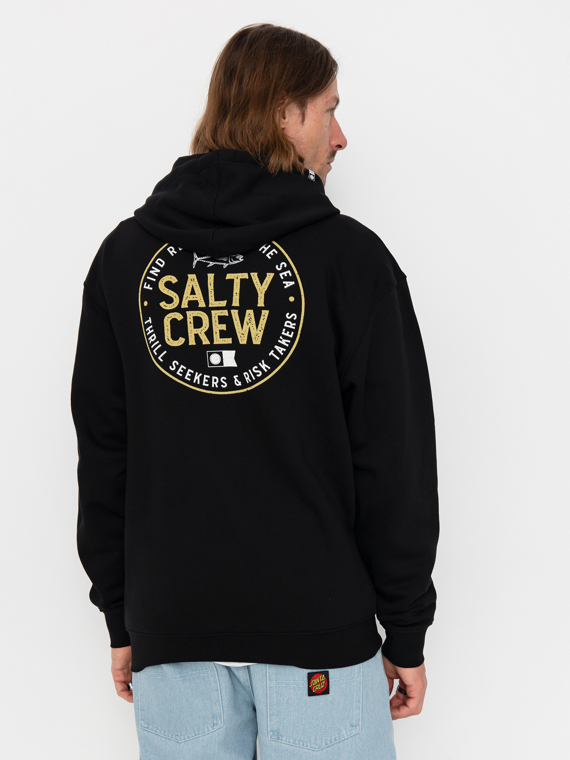 Bluza Salty Crew Legendary Zip (black)