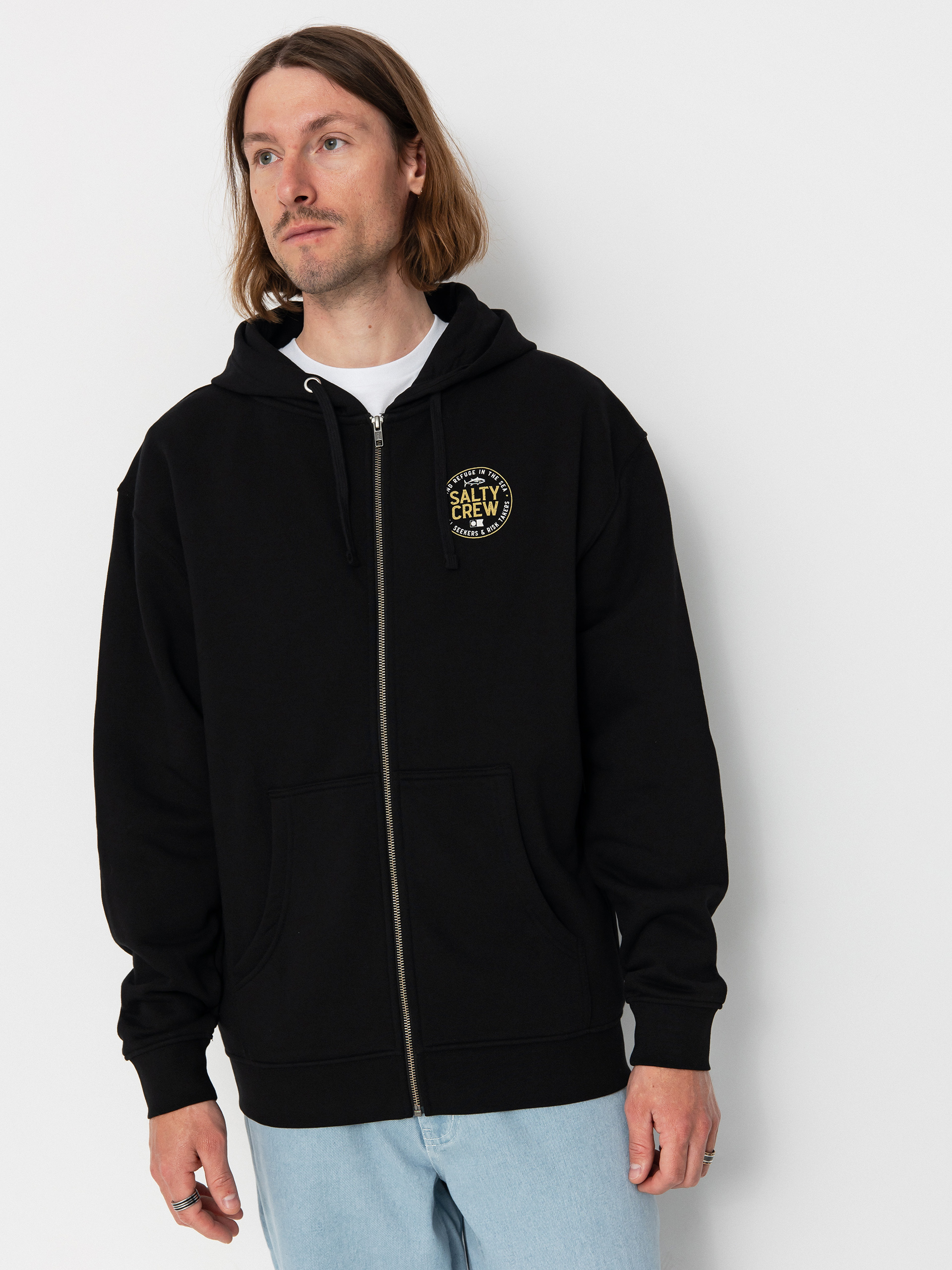 Bluza Salty Crew Legendary Zip (black)