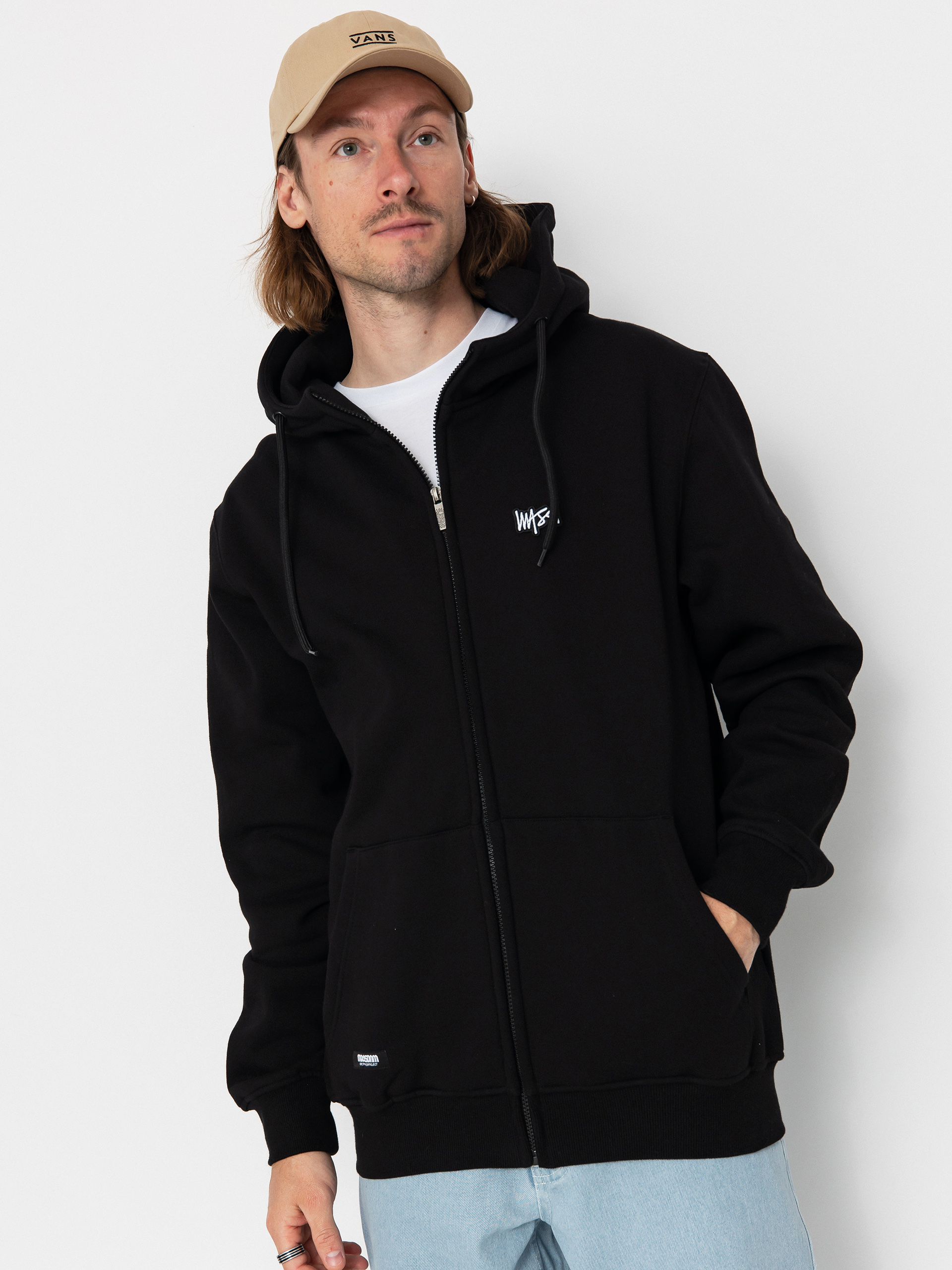 Bluza z kapturem MassDnm Signature Patch ZHD (black)