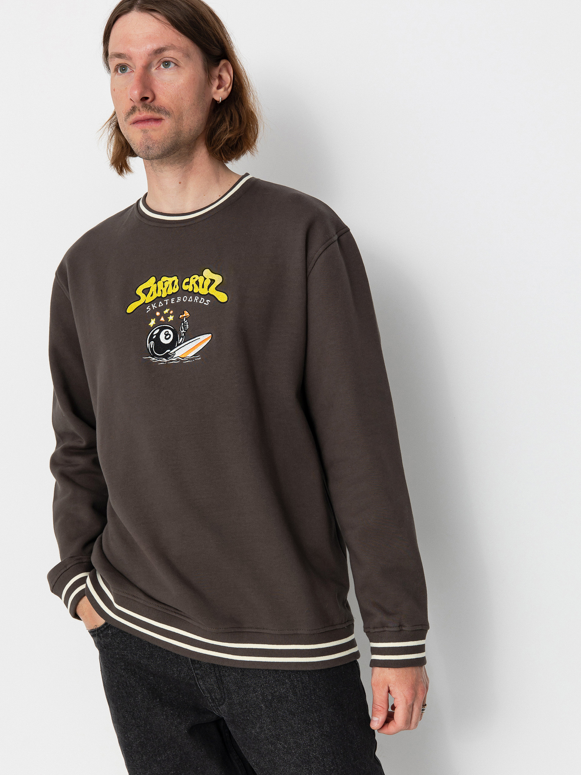 Bluza Santa Cruz Winkowski Surf Front Crew (washed black)